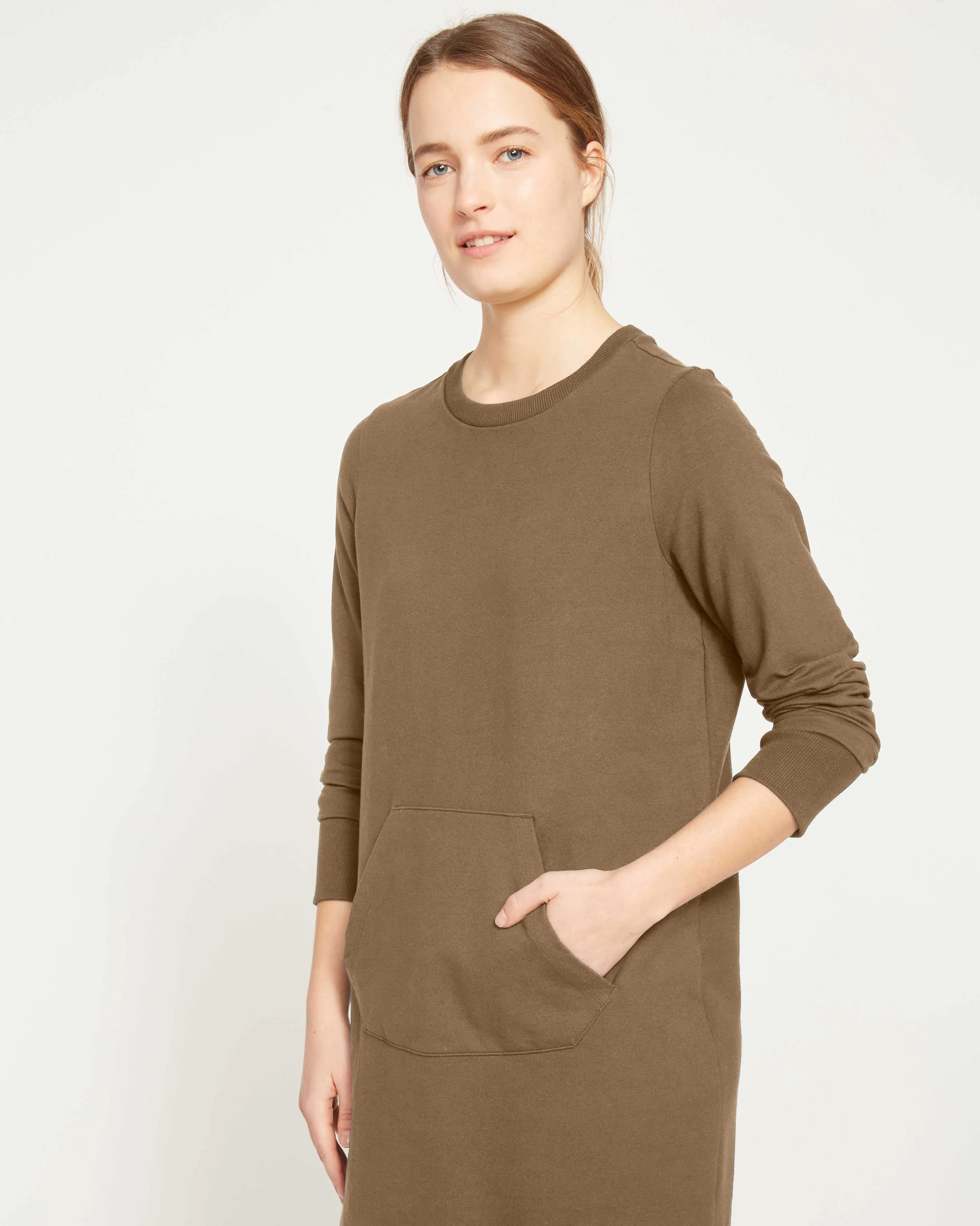 Bree Sweatshirt Dress - Crocodile sold by Universal Standard