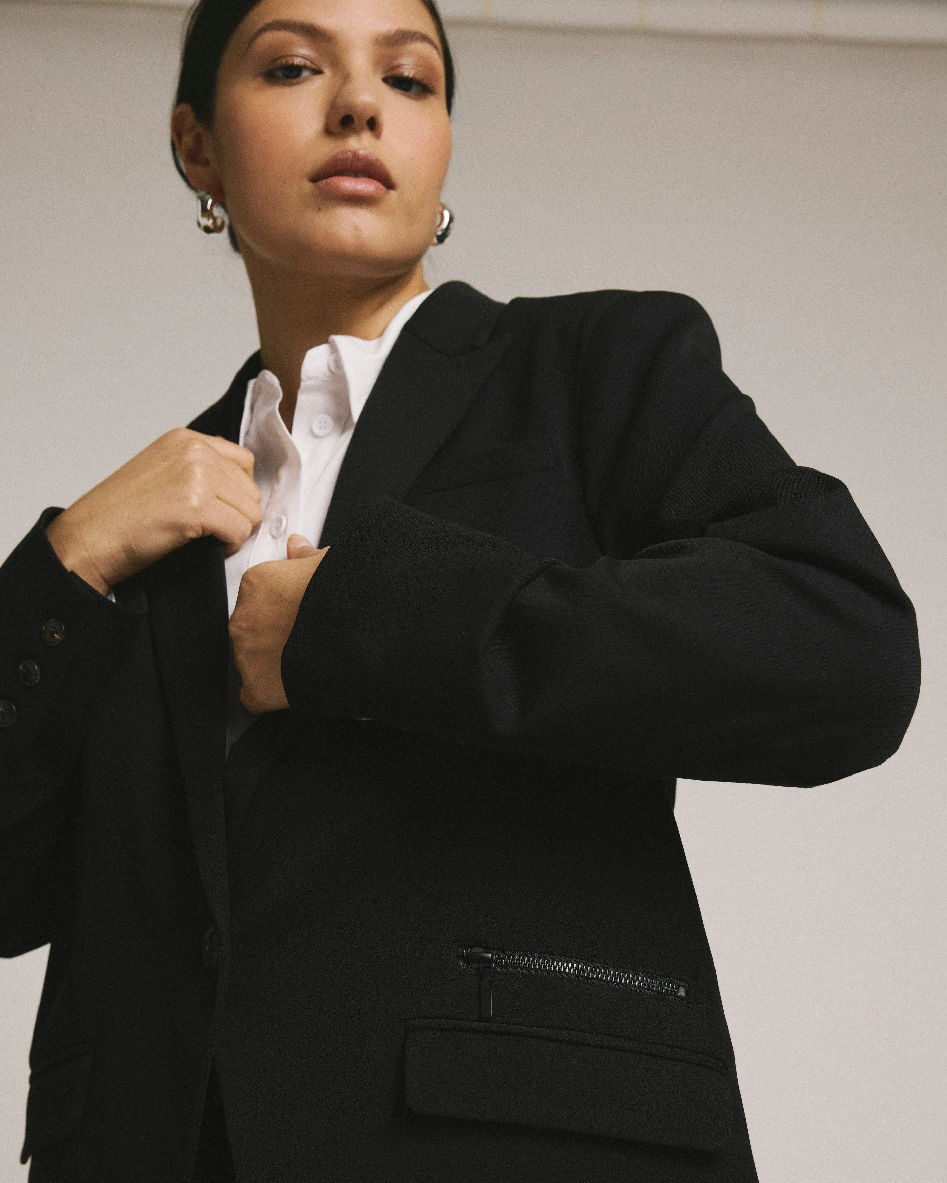 All Day Daria Blazer - Black sold by Universal Standard