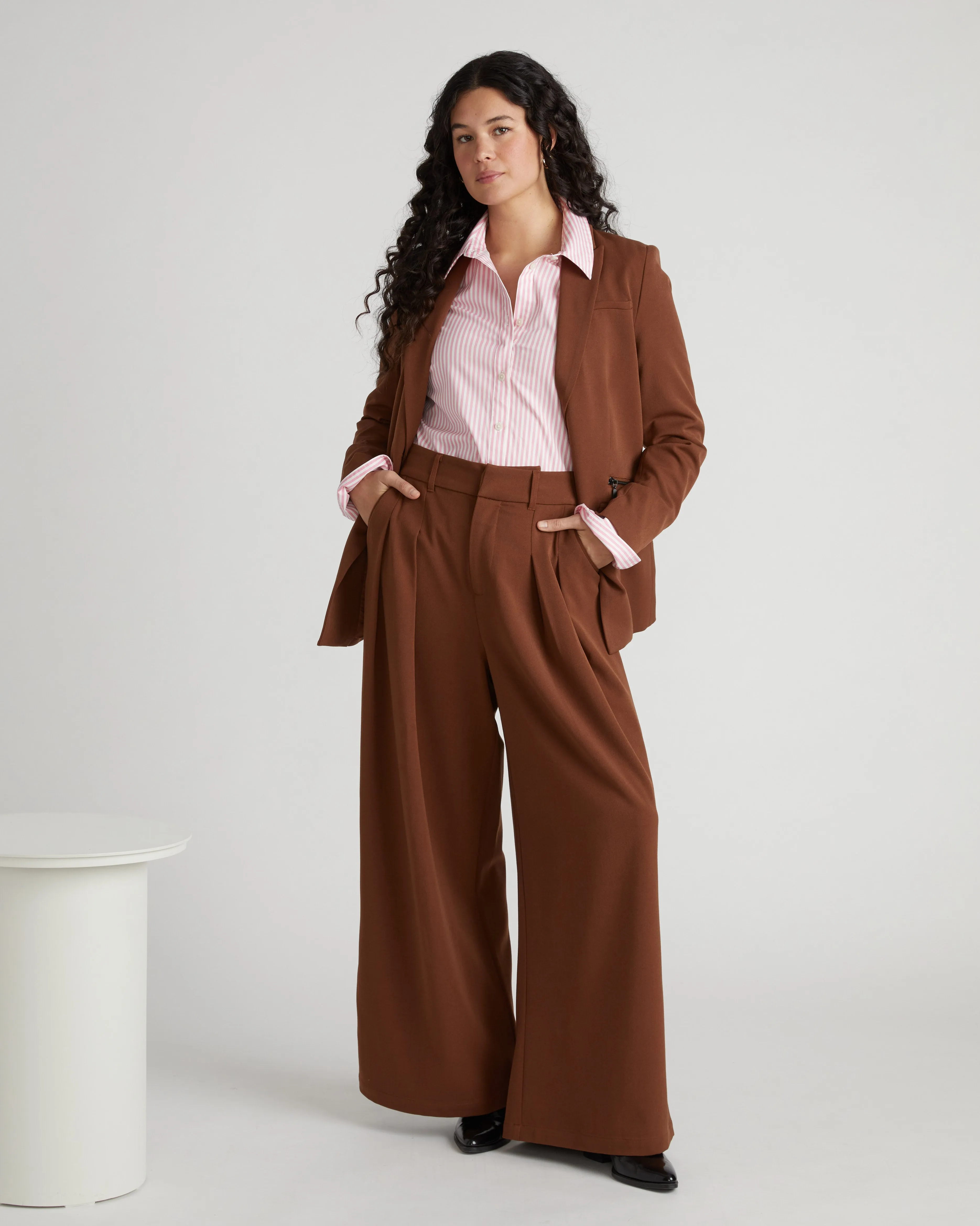All Day Palais Wide Leg Pants - Pony sold by Universal Standard