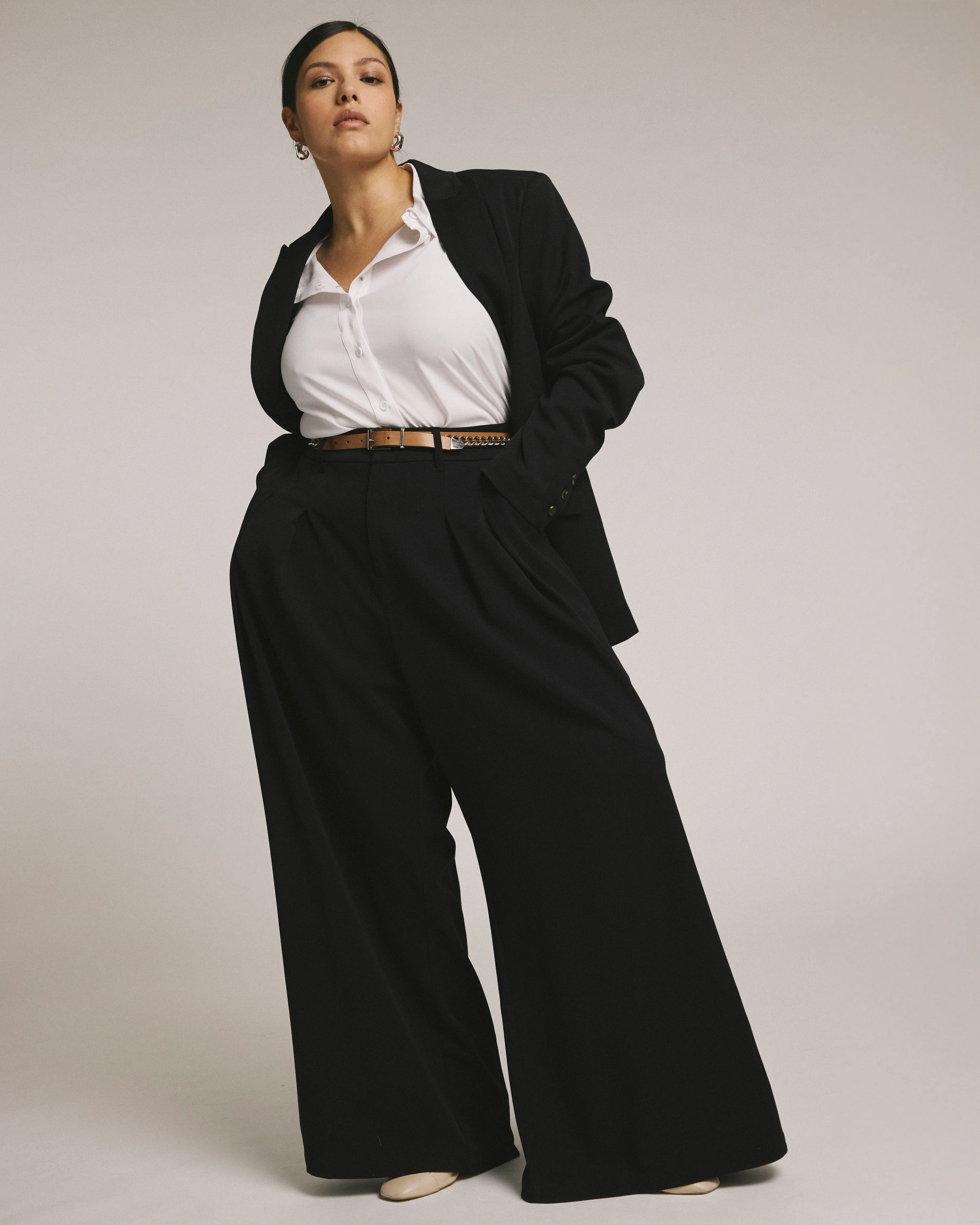 All Day Palais Wide Leg Pants - Black sold by Universal Standard product image thumbnail 2