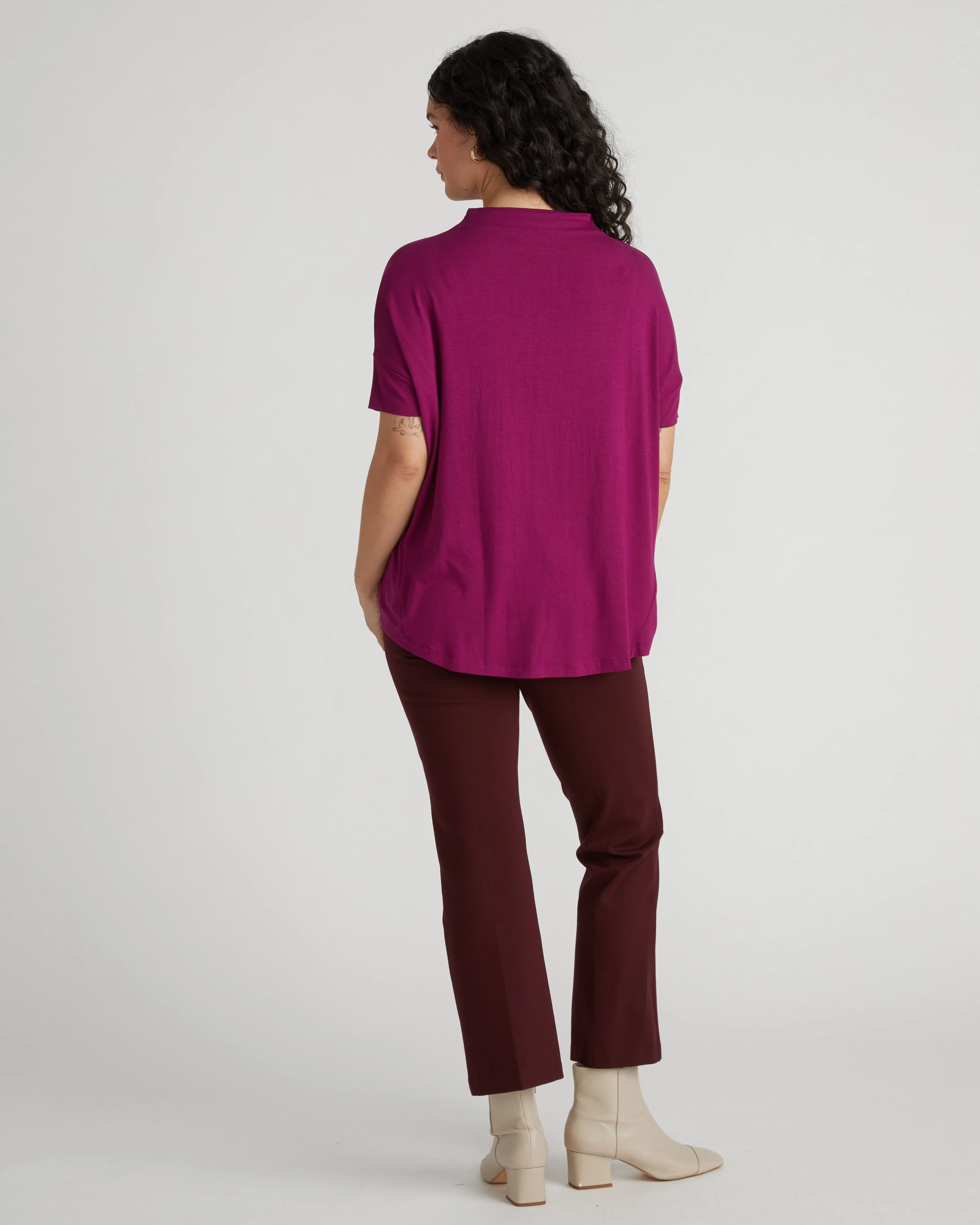 Petra Liquid Jersey Top - Rothko Purple sold by Universal Standard product image thumbnail 3