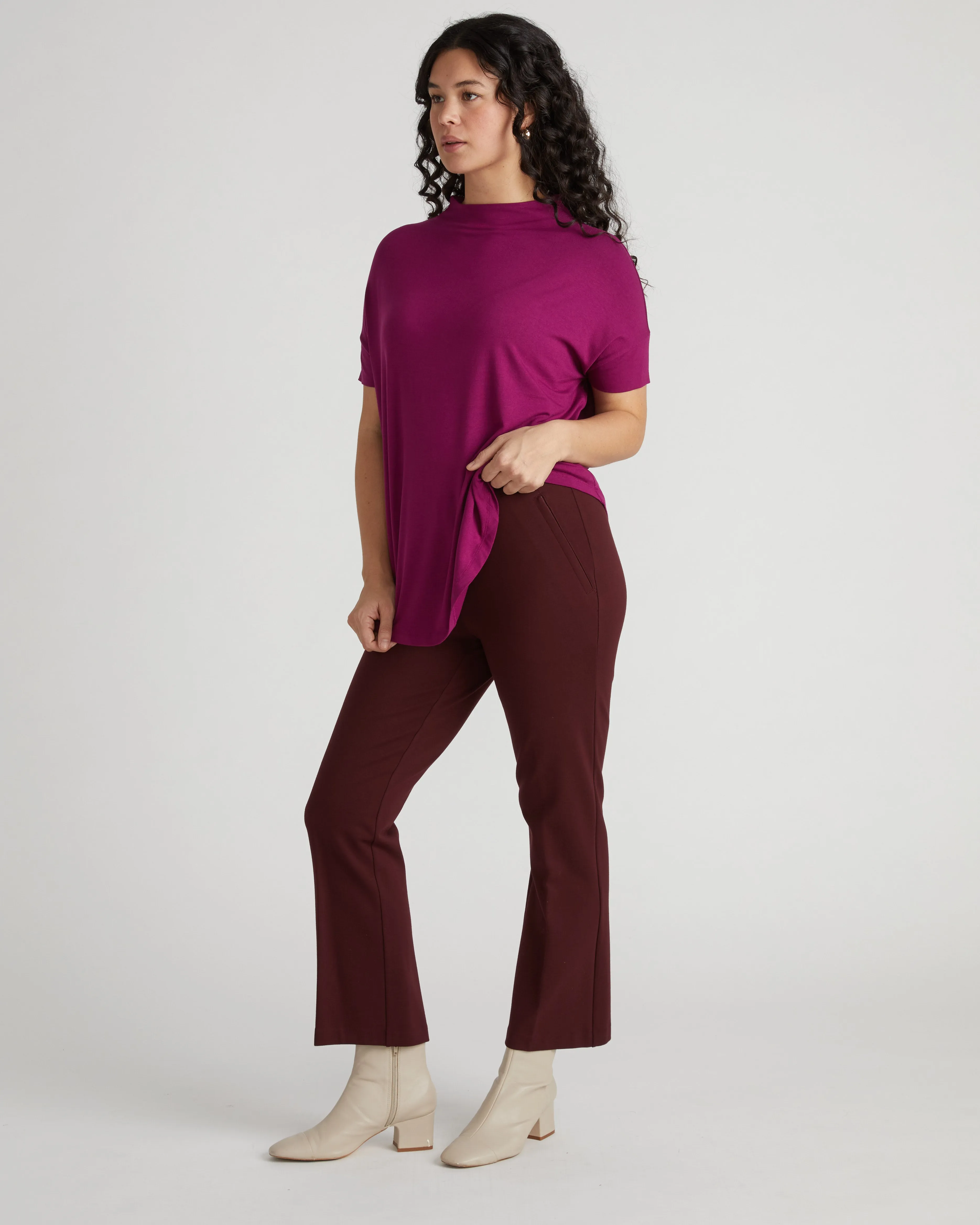 Petra Liquid Jersey Top - Rothko Purple sold by Universal Standard product image thumbnail 2