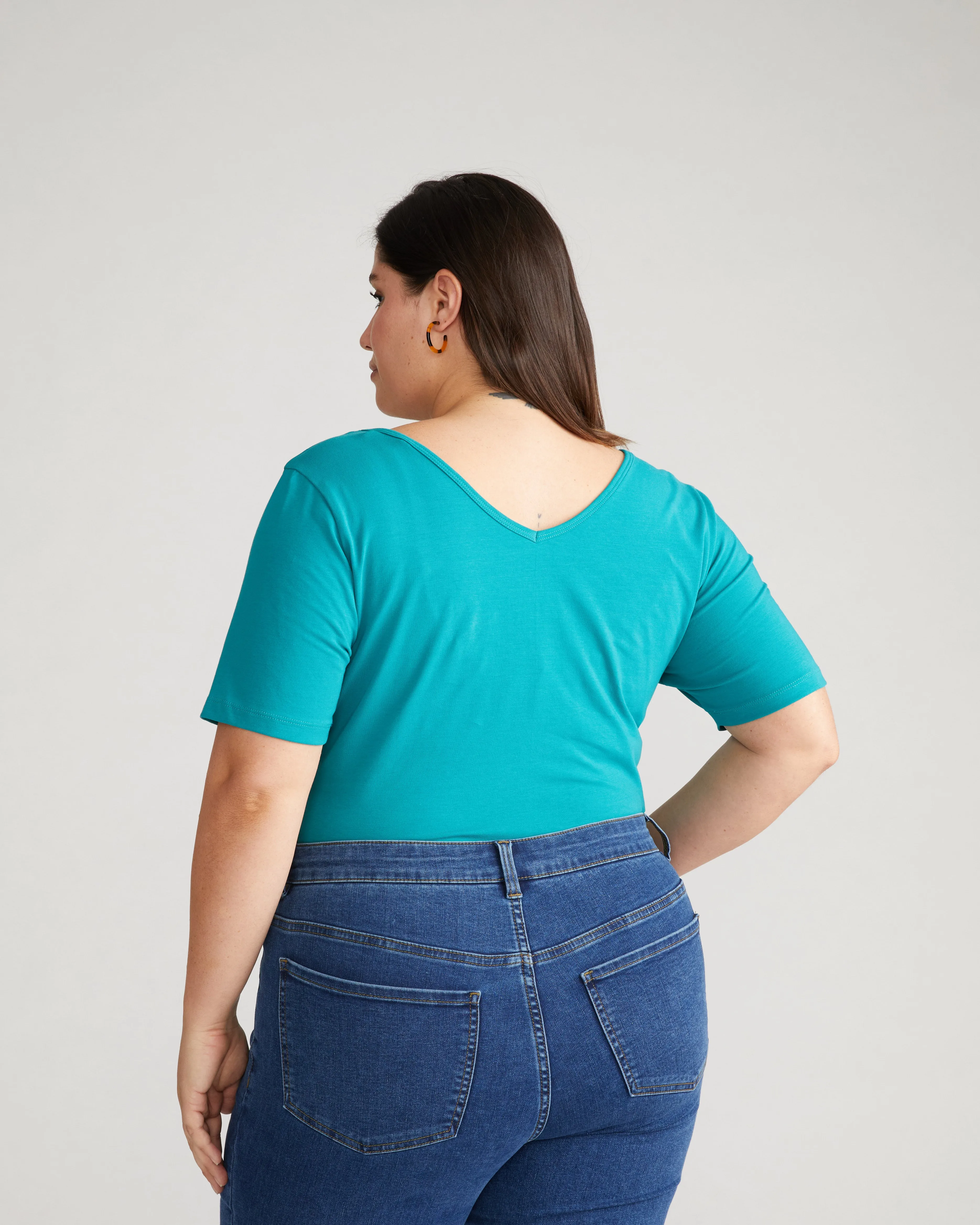 Double V Tee - Aurora sold by Universal Standard product image thumbnail 3