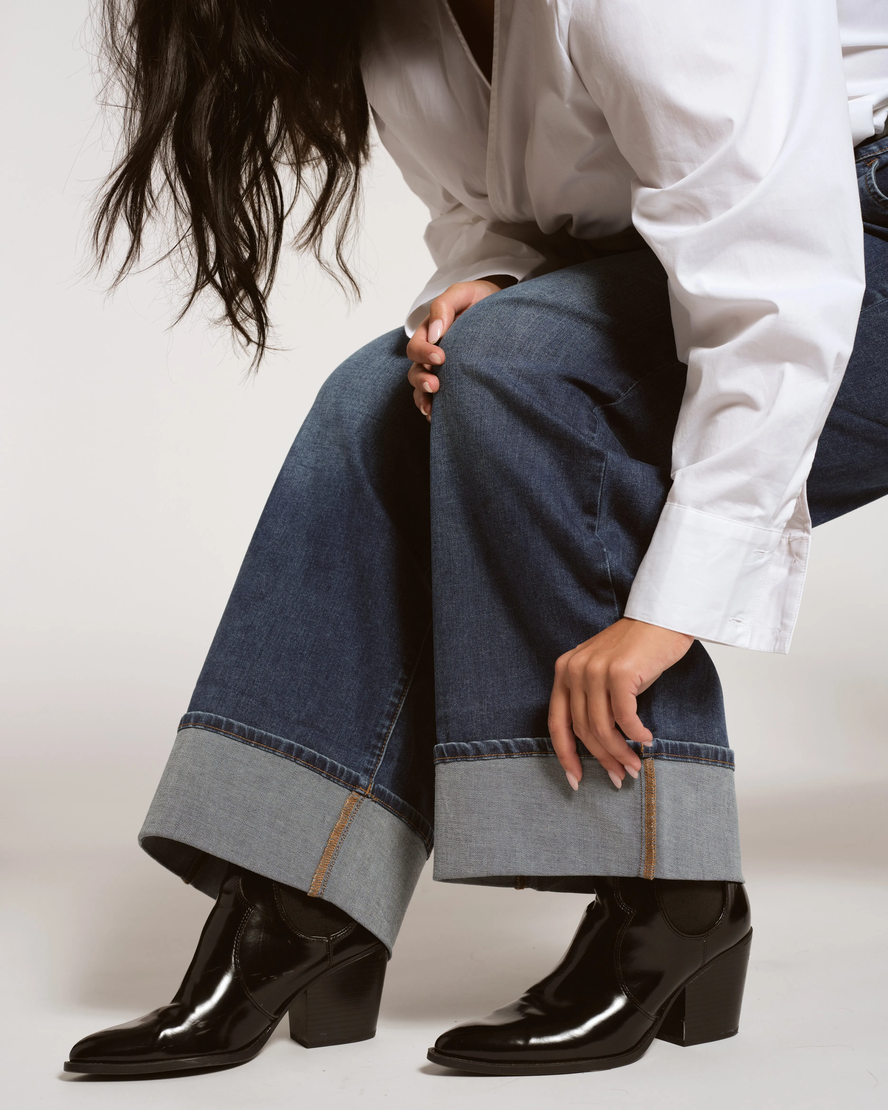 Carol High Rise High Stretch Jeans - Saint Lawrence Blue sold by Universal Standard product image thumbnail 2