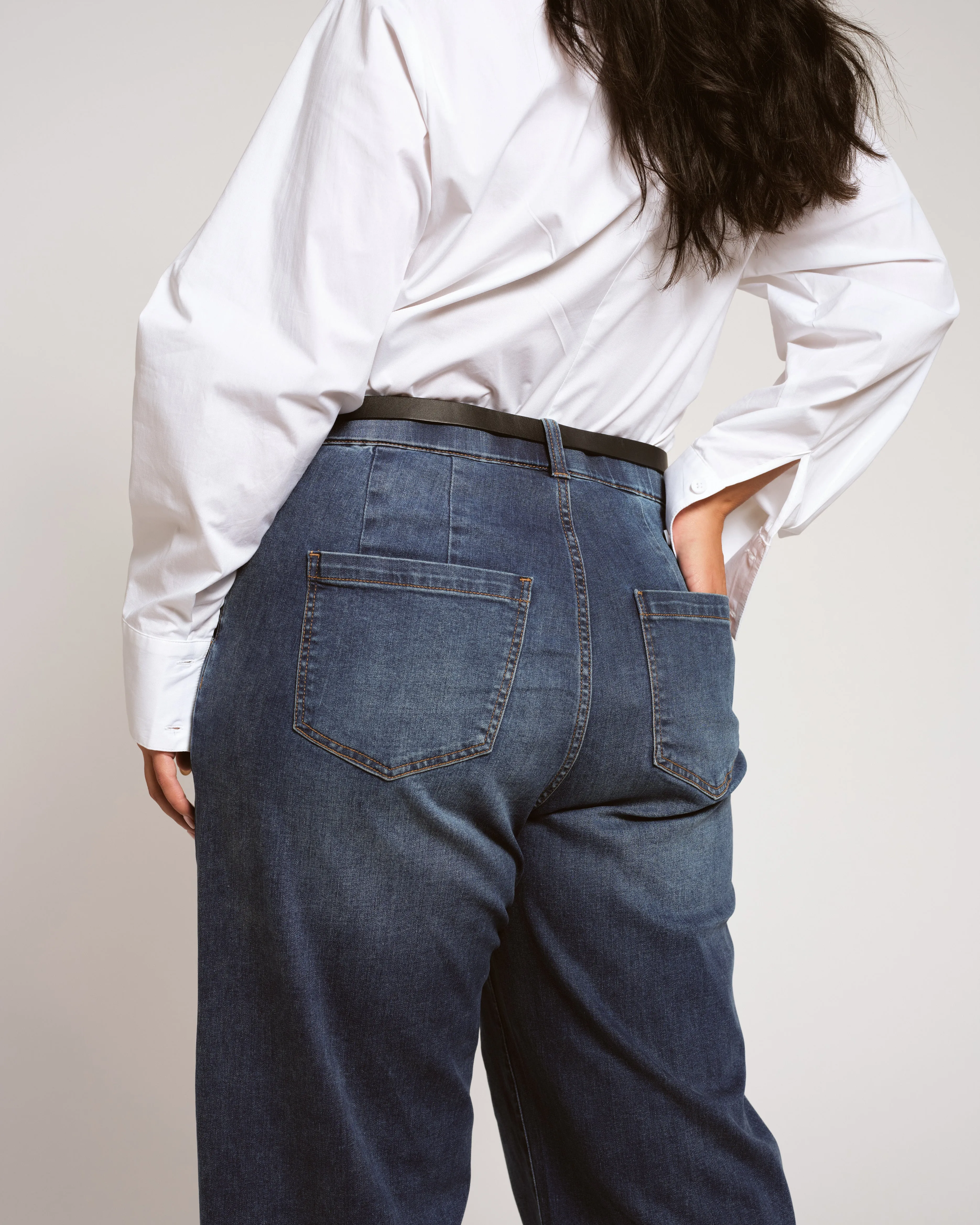 Carol High Rise High Stretch Jeans - Saint Lawrence Blue sold by Universal Standard product image thumbnail 3