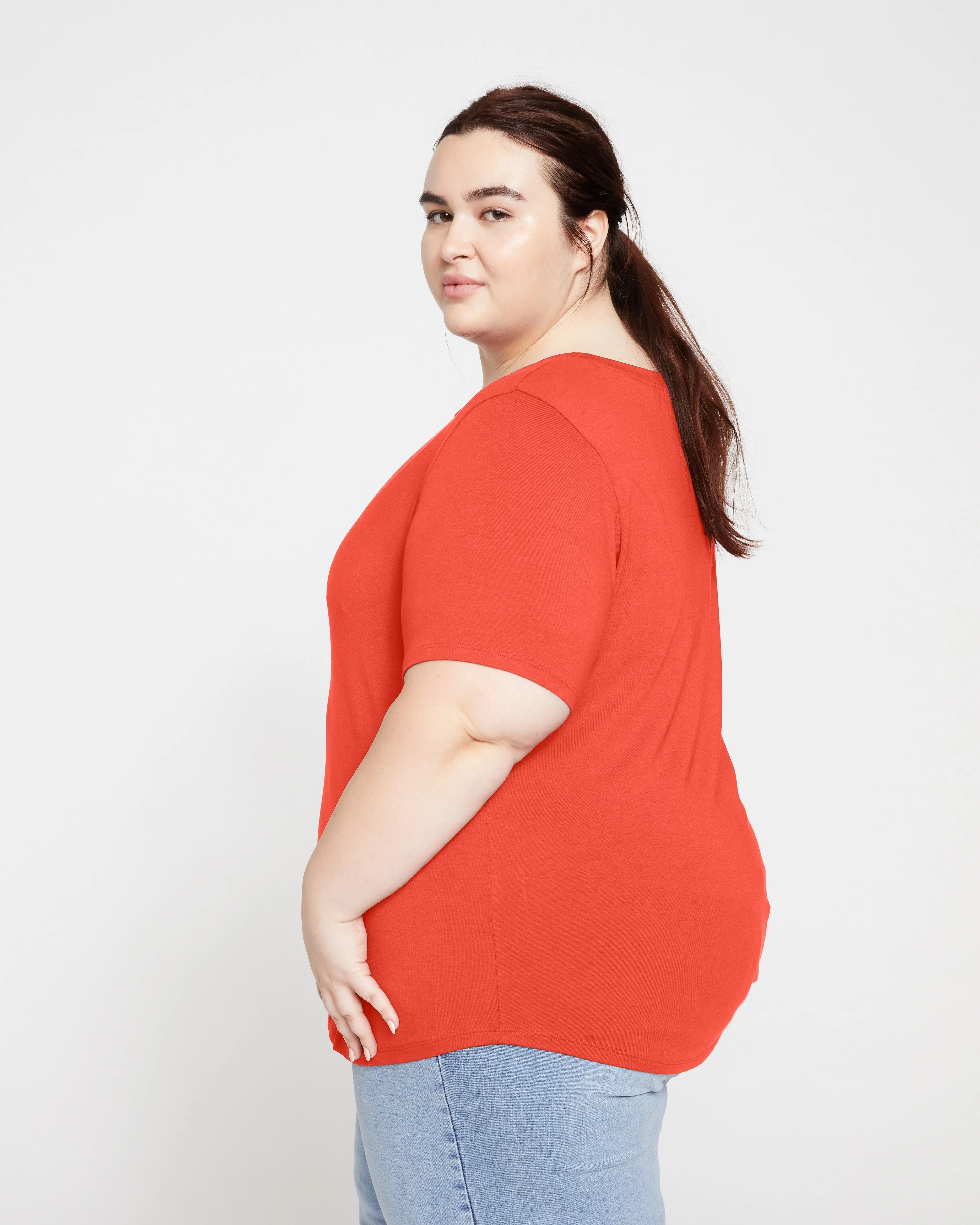 Signature Tee Rex - Sanguinello sold by Universal Standard product image thumbnail 3