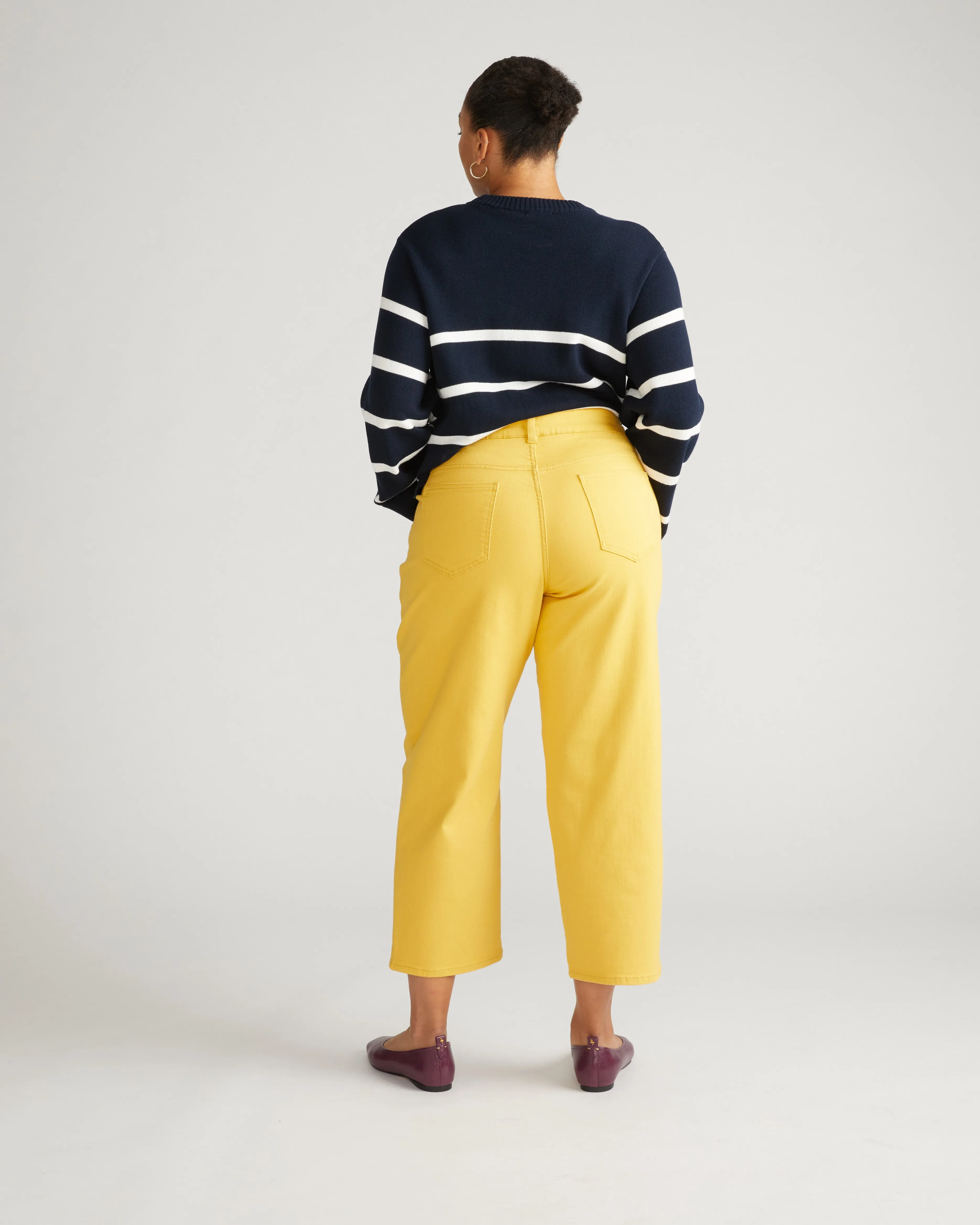 Bae Boyfriend Crop Jeans - Sunshine sold by Universal Standard product image thumbnail 3