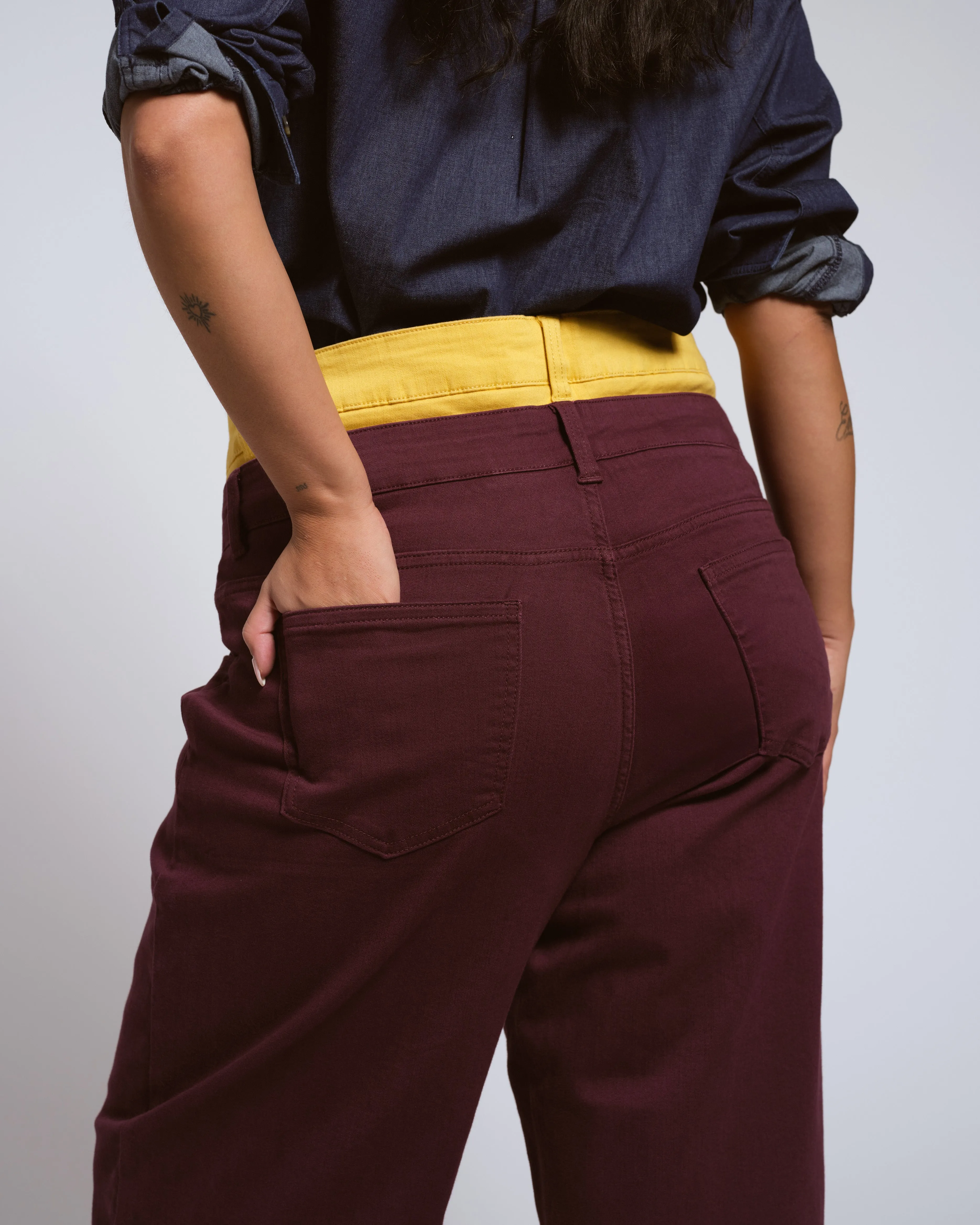 Bae Boyfriend Crop Jeans - Acai sold by Universal Standard product image thumbnail 2