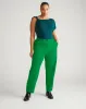 Audrey Tailored Ponte Pants - Vivid Green sold by Universal Standard