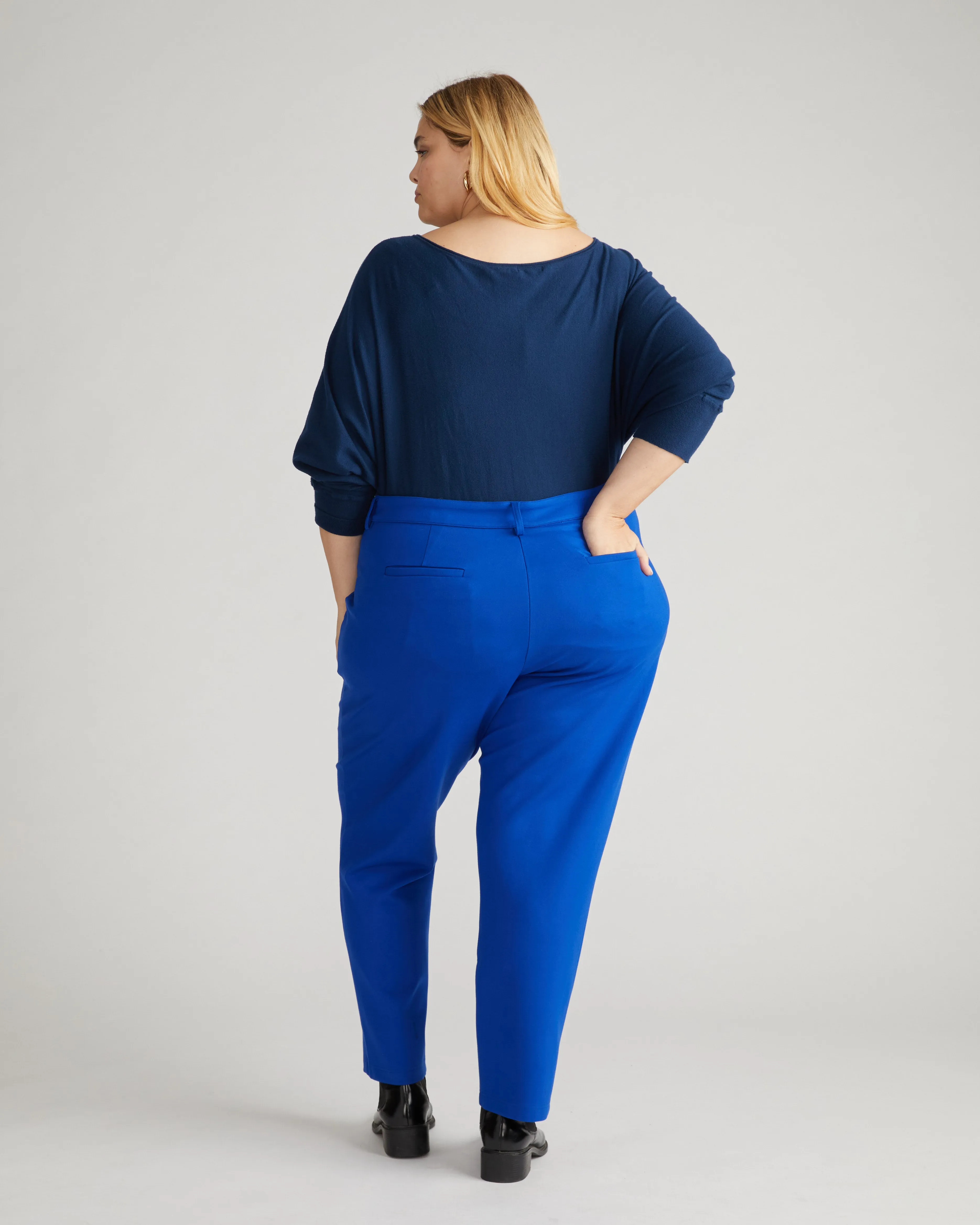 Long Cigarette Ponte Pants - Tanzanite sold by Universal Standard product image thumbnail 3