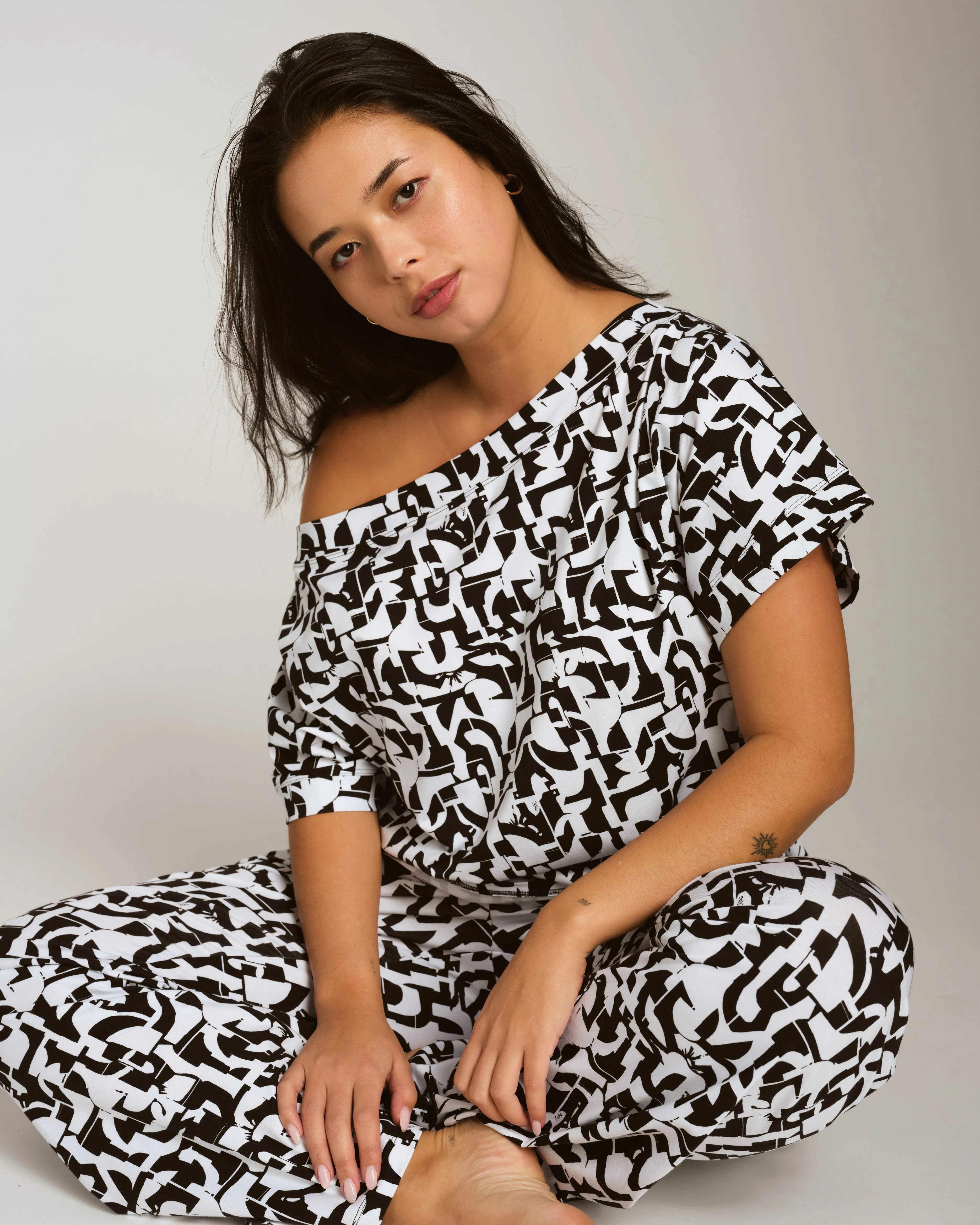 UltimateS Dolci Short Sleeve Top - Wynwood Art Print sold by Universal Standard