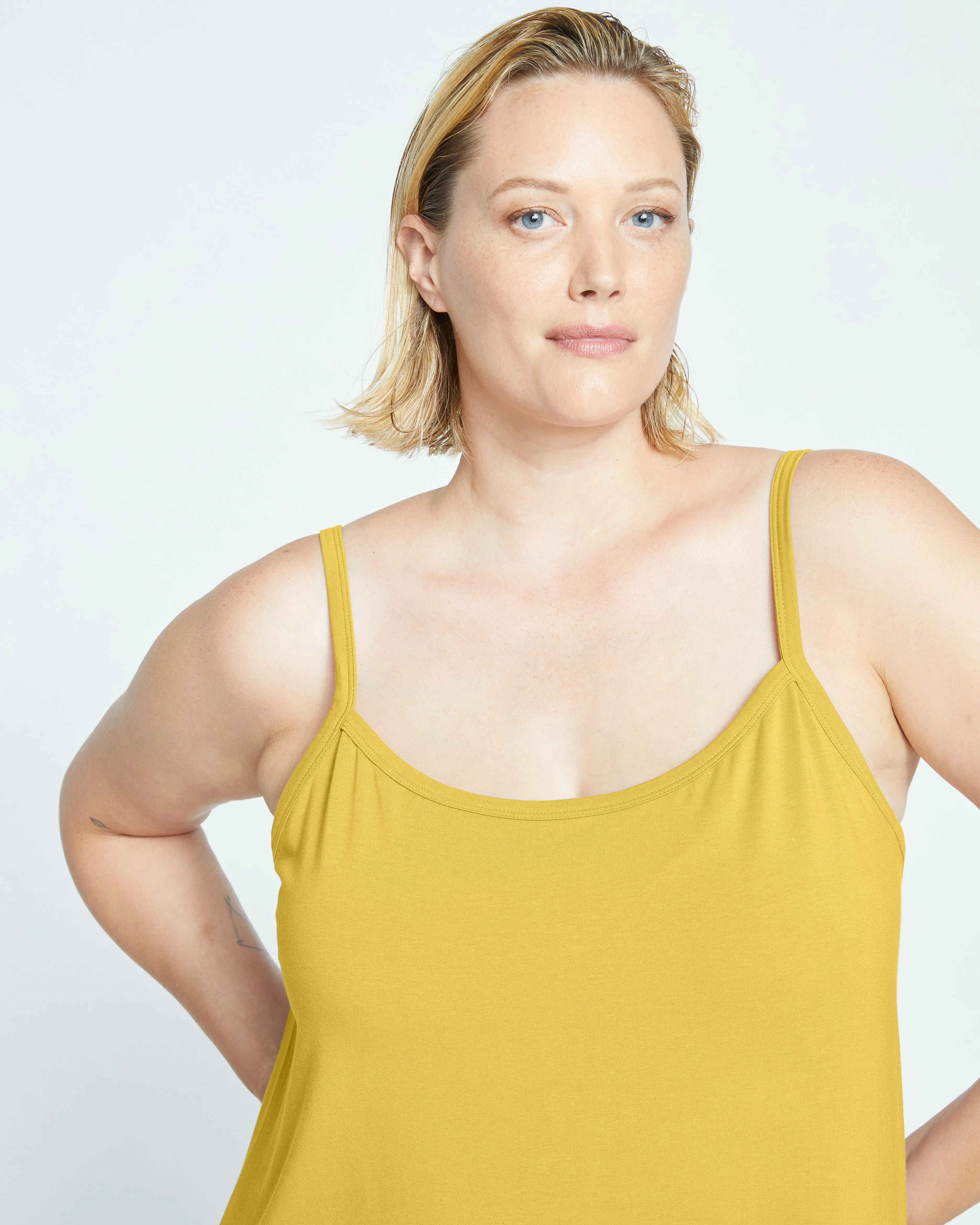 UltimateS Jackson Sleeveless Jumpsuit - Yellow sold by Universal Standard product image thumbnail 2