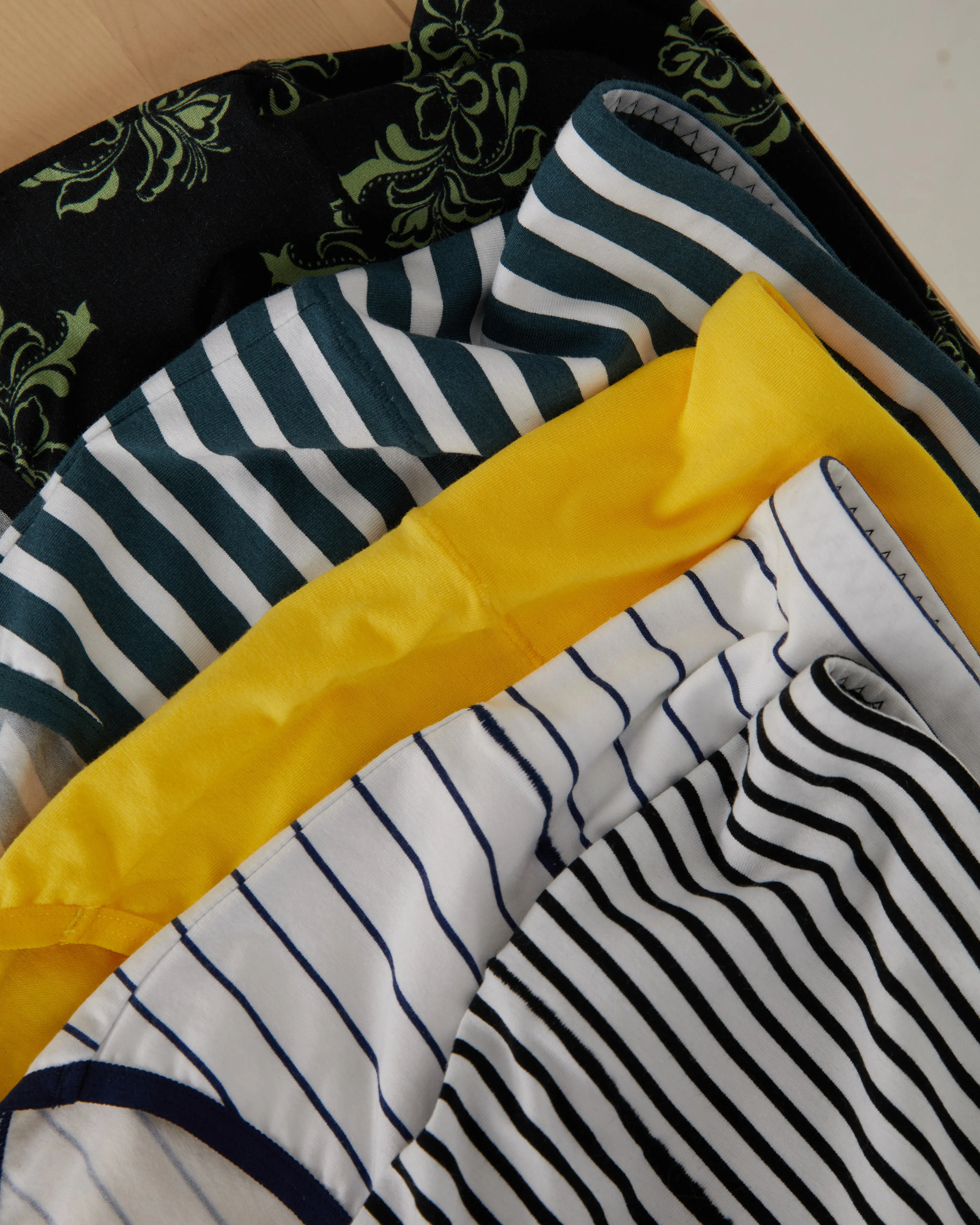 UltimateS Full Coverage High Rise Brief - Deep Sea/White Stripe sold by Universal Standard product image thumbnail 2