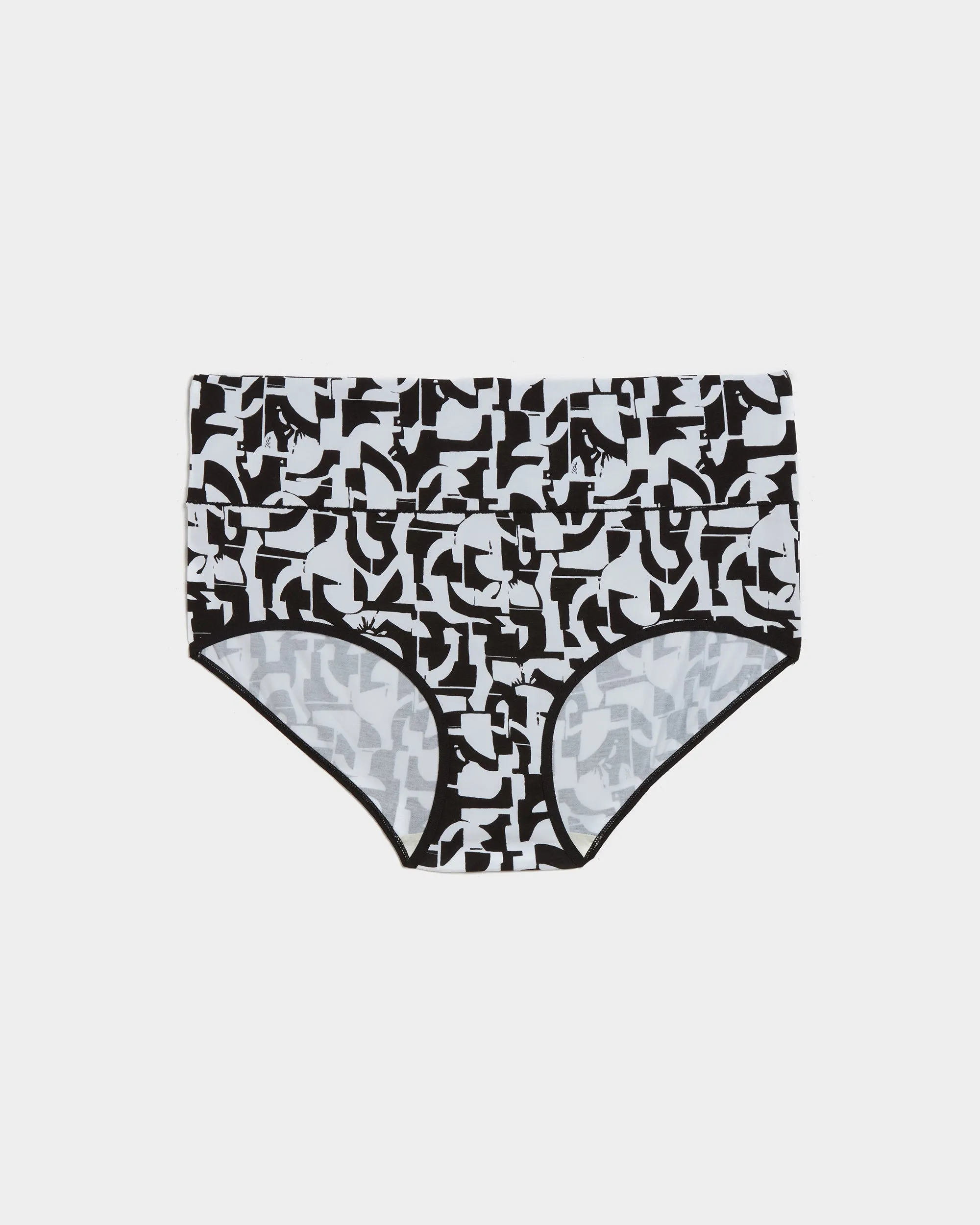 UltimateS Full Coverage High Rise Brief - Wynwood Art Print sold by Universal Standard