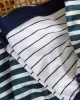 UltimateS High Rise Brief - White/Cenote Stripe sold by Universal Standard