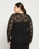 Thames Lace Top - Black sold by Universal Standard