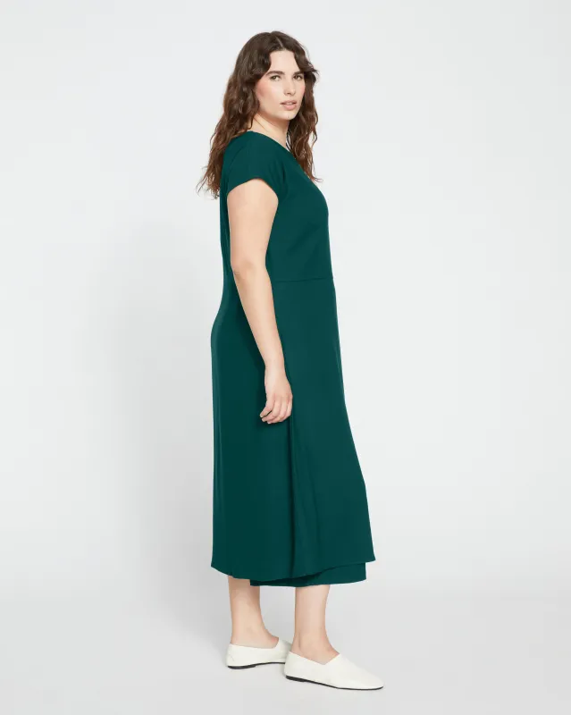 Adda Double Luxe Tunic - Forest Green sold by Universal Standard