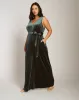 Midnight Velvet Jumpsuit - Forest Green sold by Universal Standard