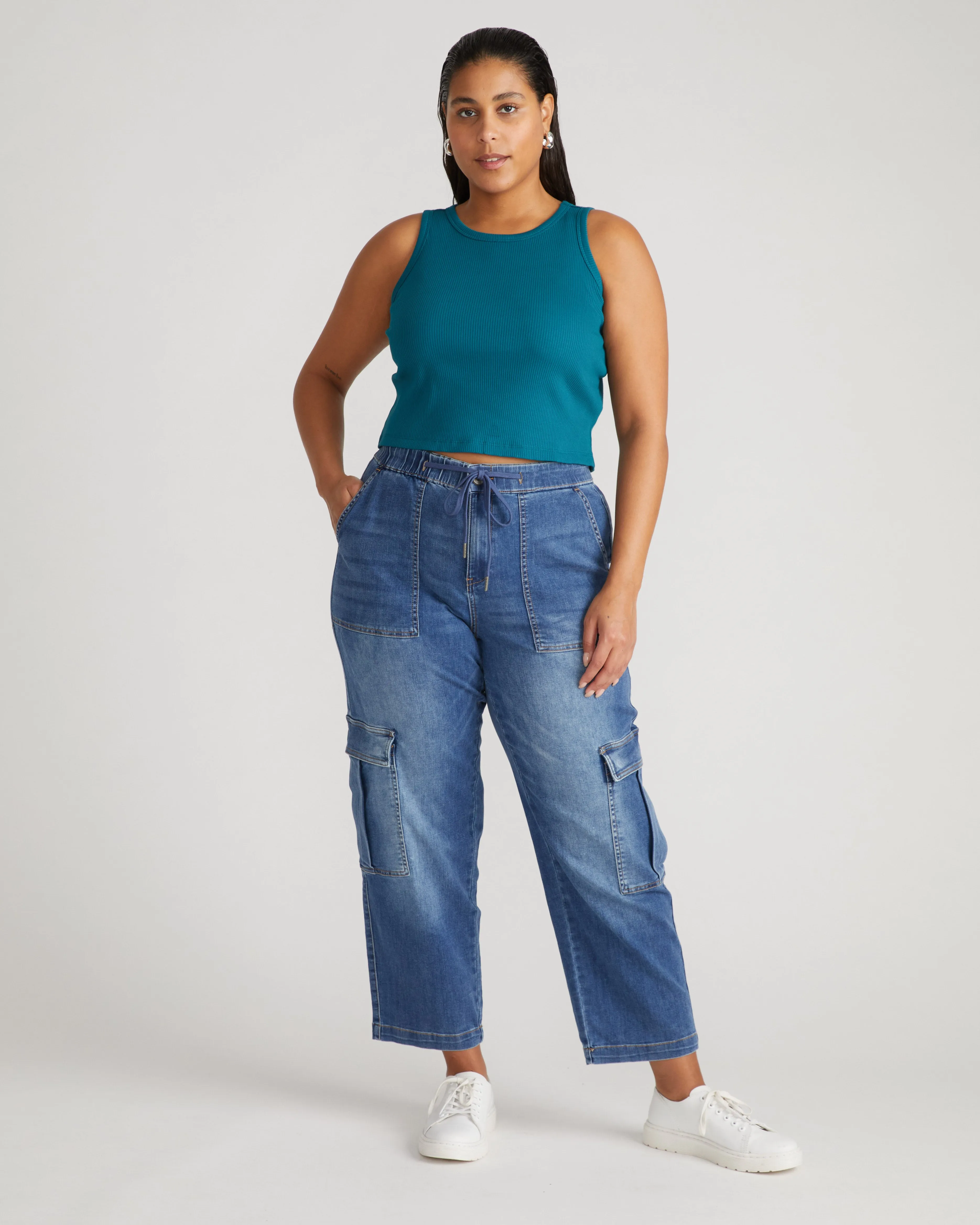 Jordan x US Everybody Tank - Fountain sold by Universal Standard product image thumbnail 2