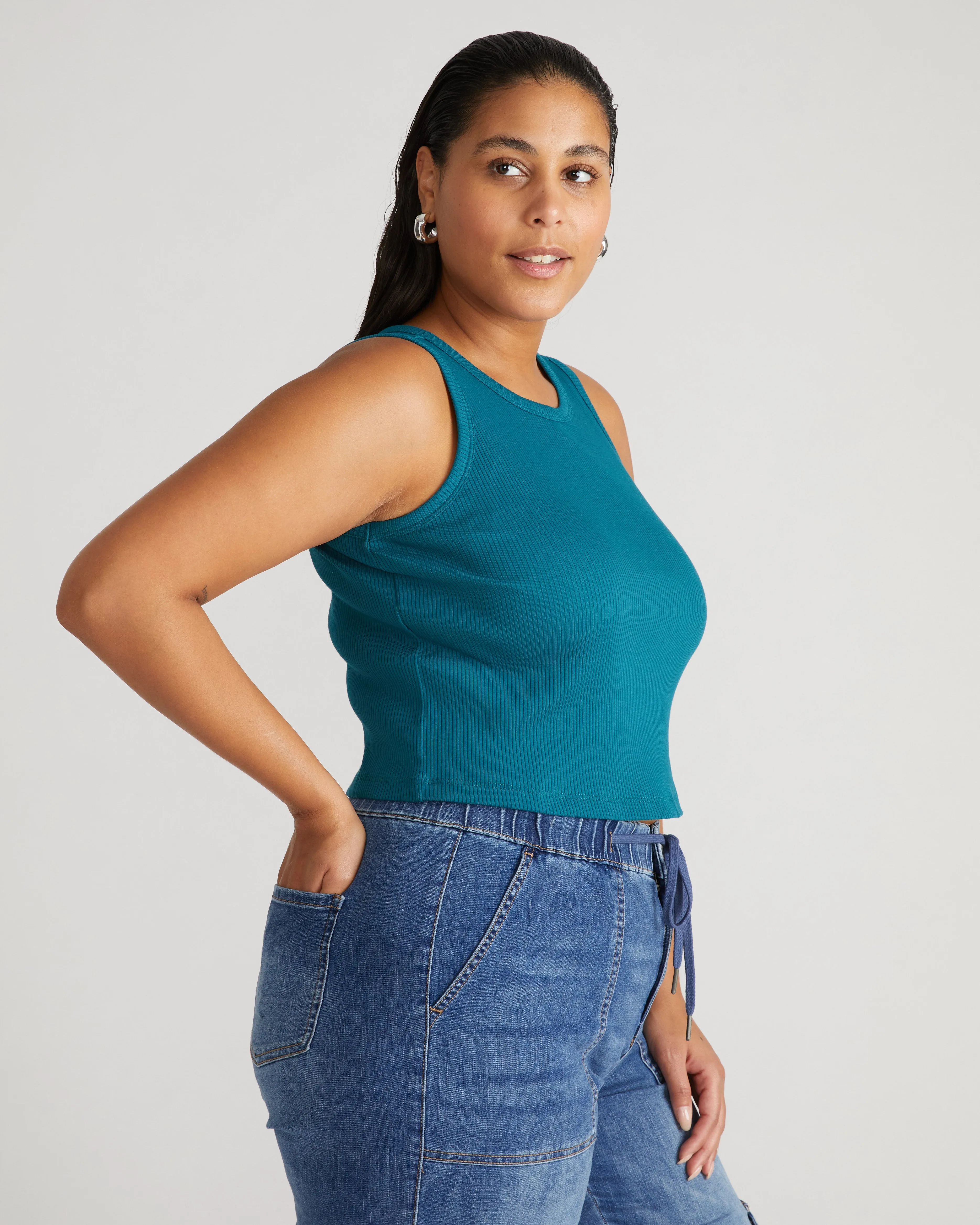 Jordan x US Everybody Tank - Fountain sold by Universal Standard product image thumbnail 3