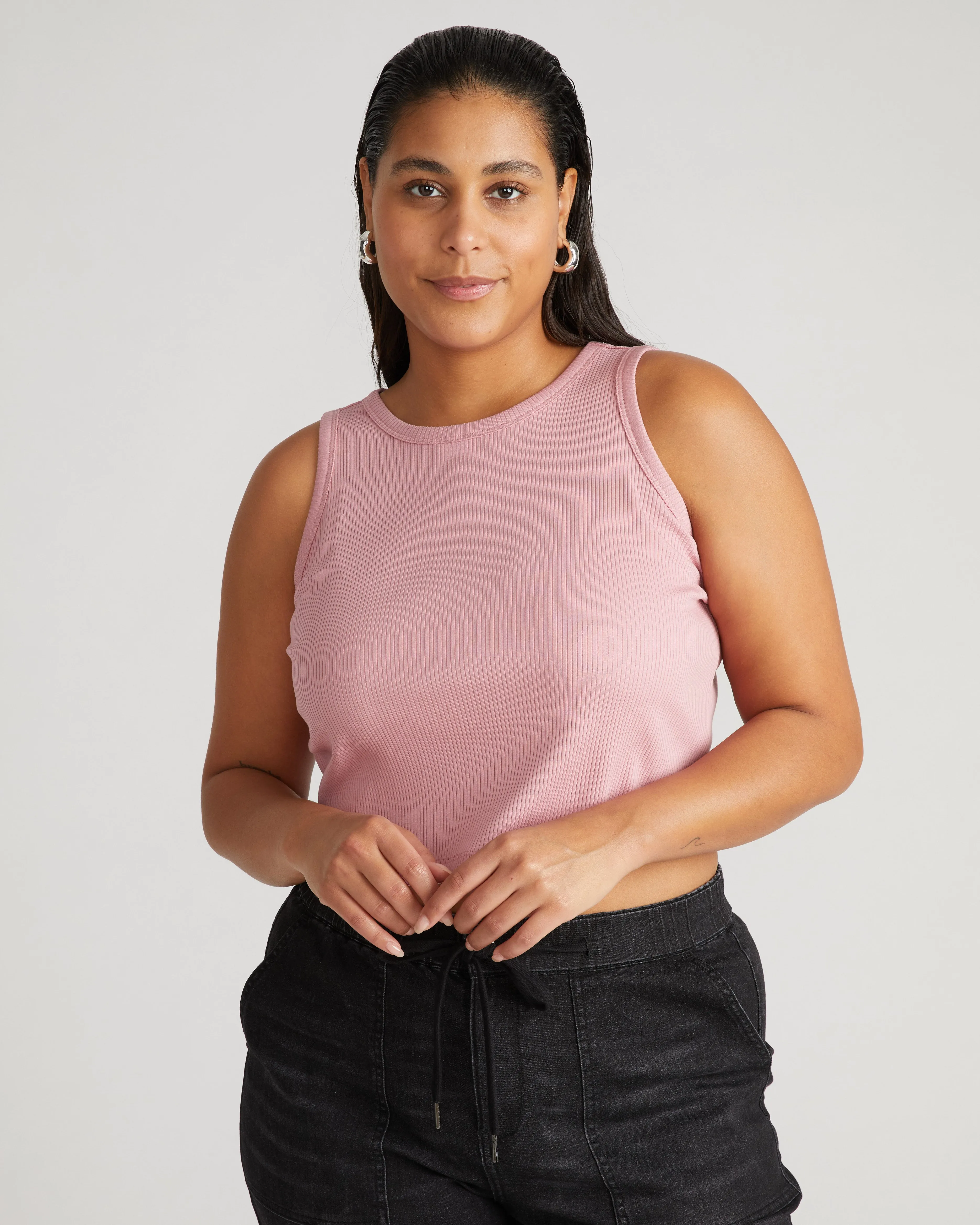 Jordan x US Everybody Tank - Alyssum sold by Universal Standard