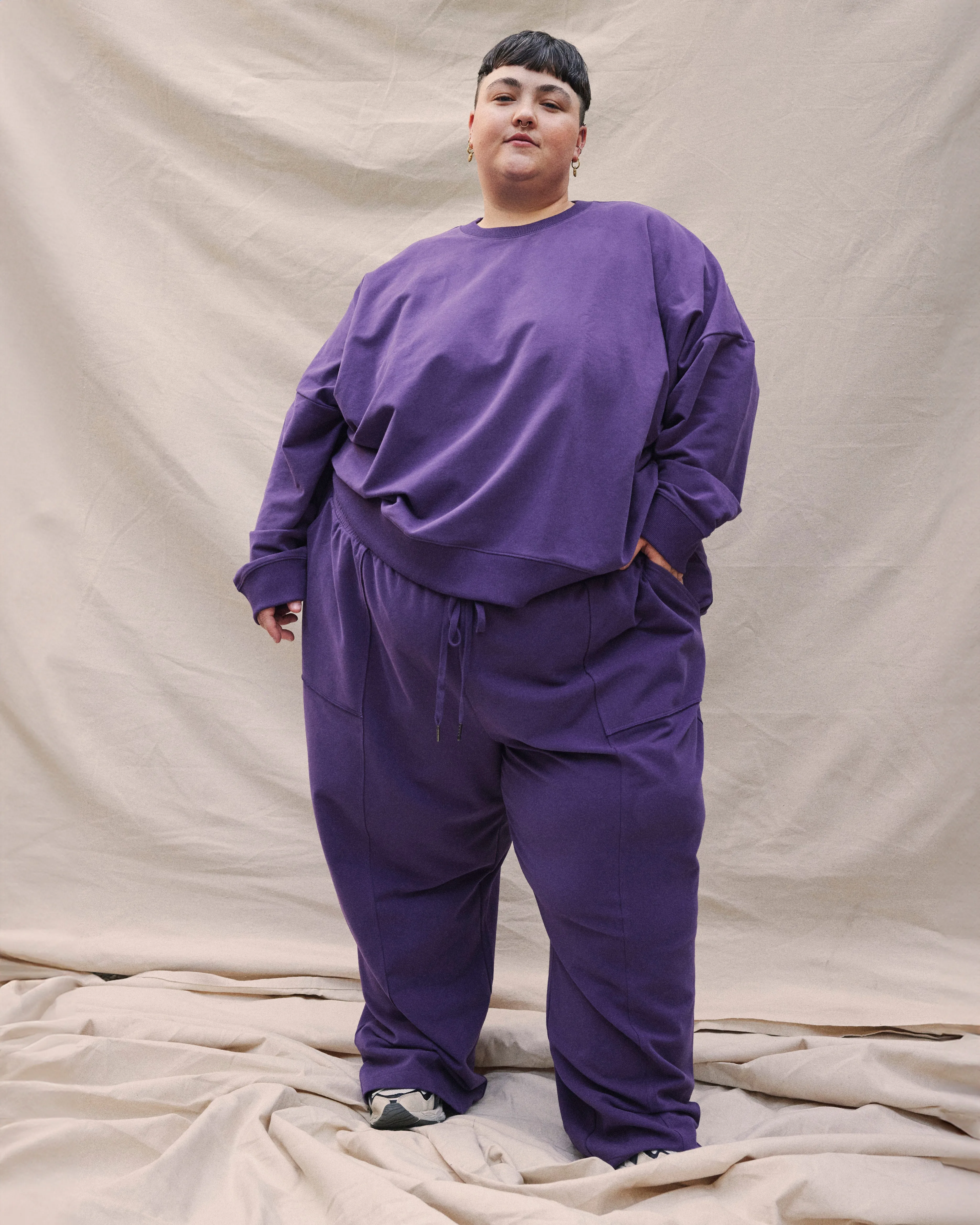 Jordan x US Anywhere Sweatpants - Neptune sold by Universal Standard product image thumbnail 4