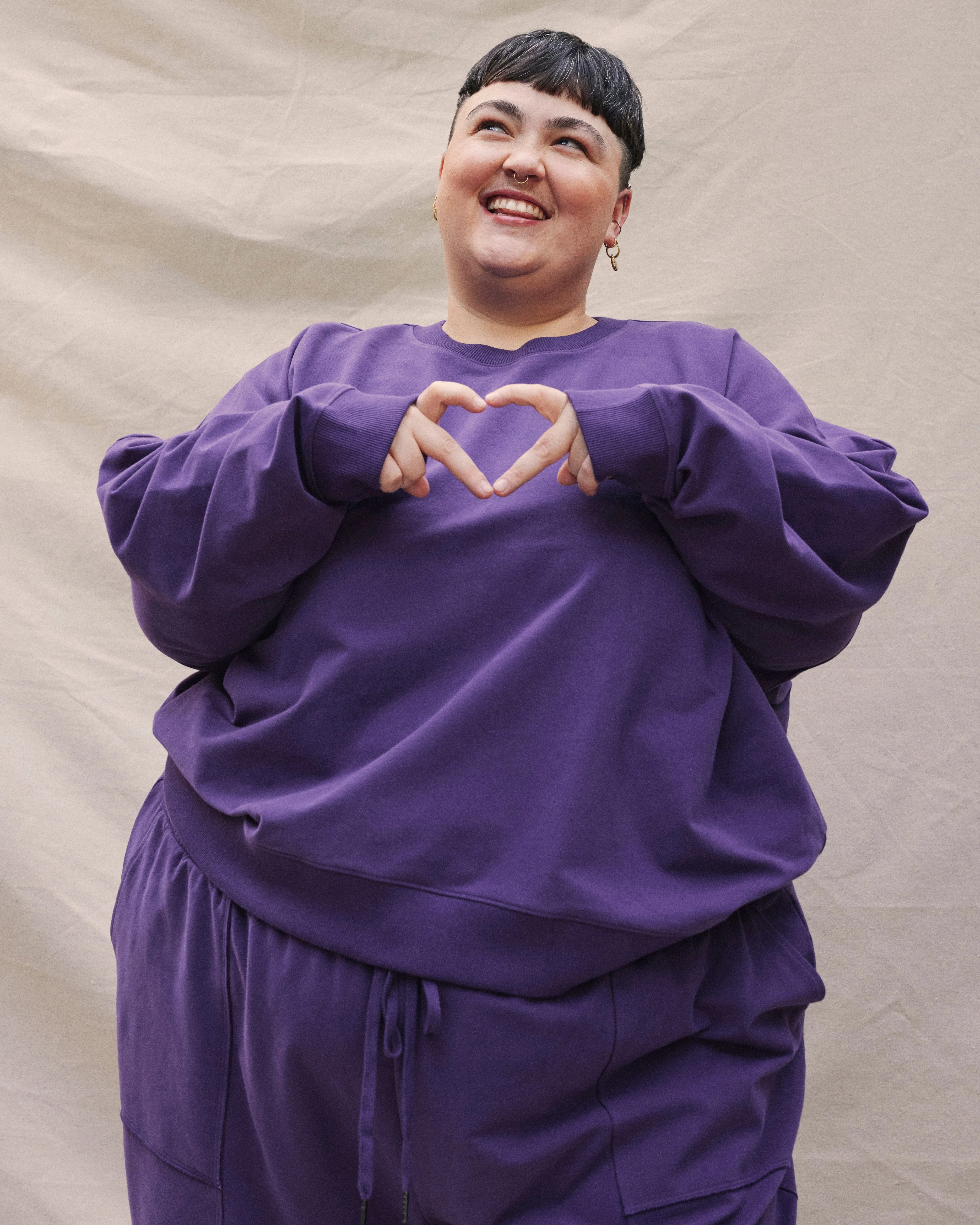 Jordan x US Anywhere Sweatshirt - Neptune sold by Universal Standard product image thumbnail 2