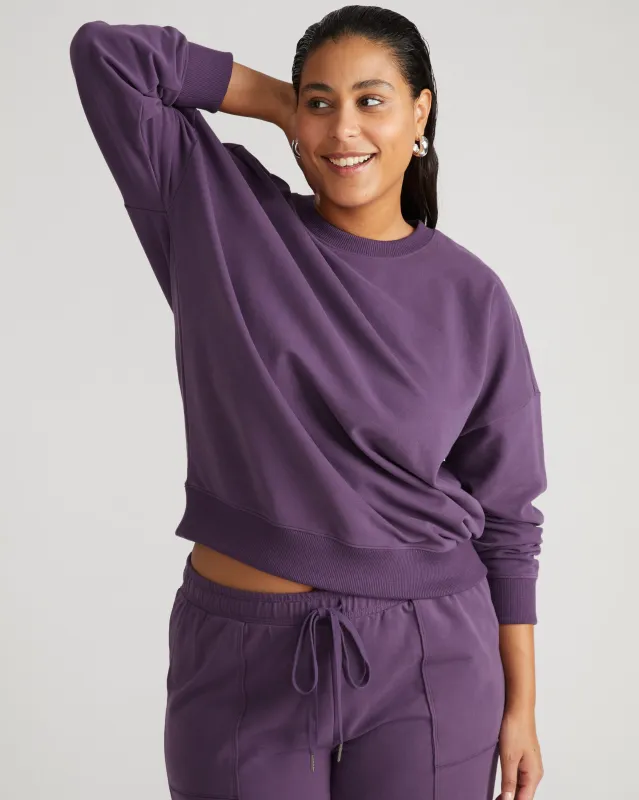Jordan x US Anywhere Sweatshirt - Neptune sold by Universal Standard