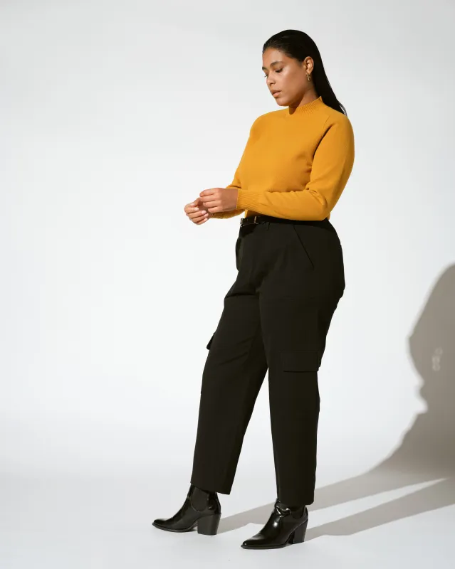 Mariniere Eco Relaxed Core Sweater - Dried Saffron sold by Universal Standard