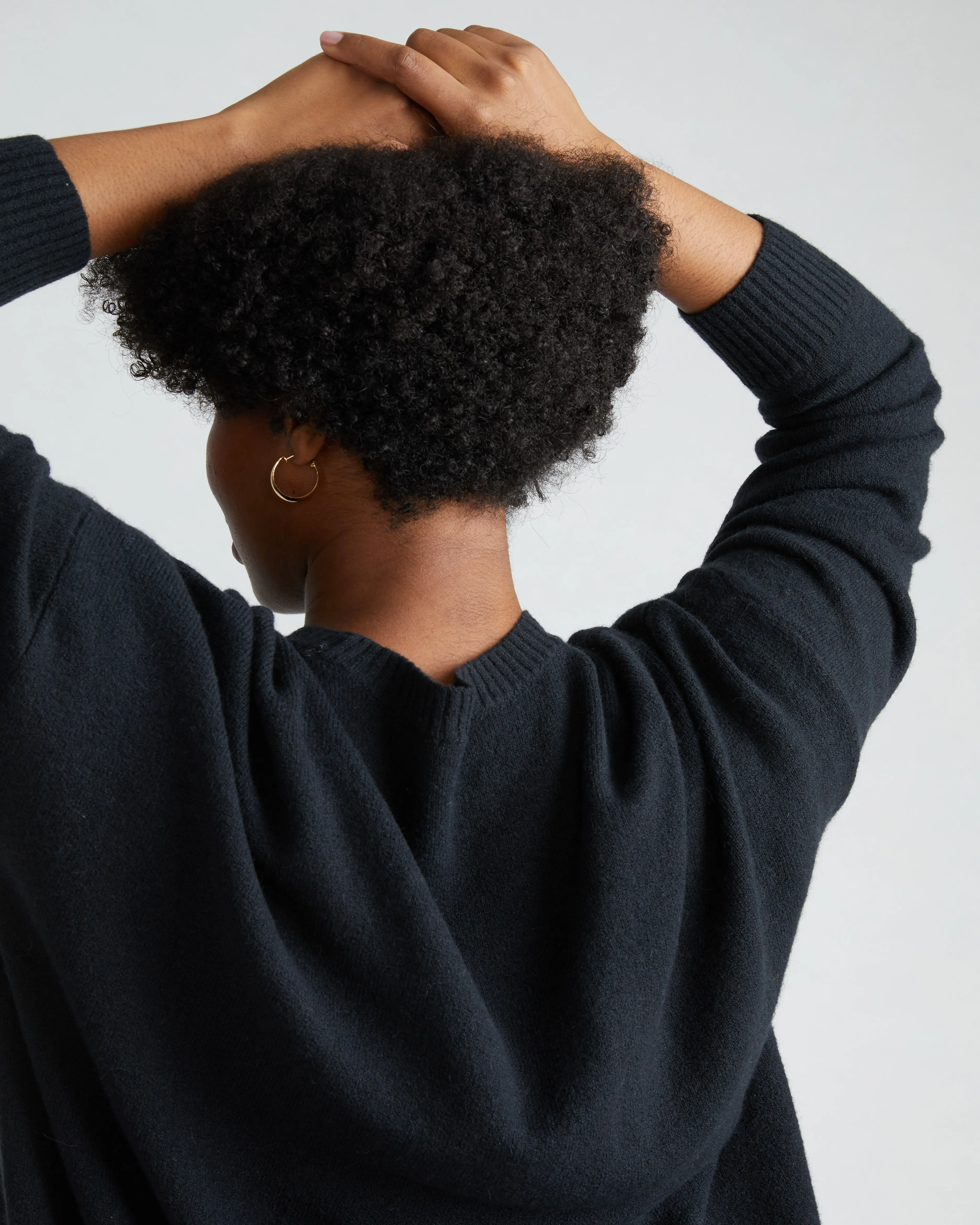 Mena Eco Alpaca Sweater - Black sold by Universal Standard product image thumbnail 3