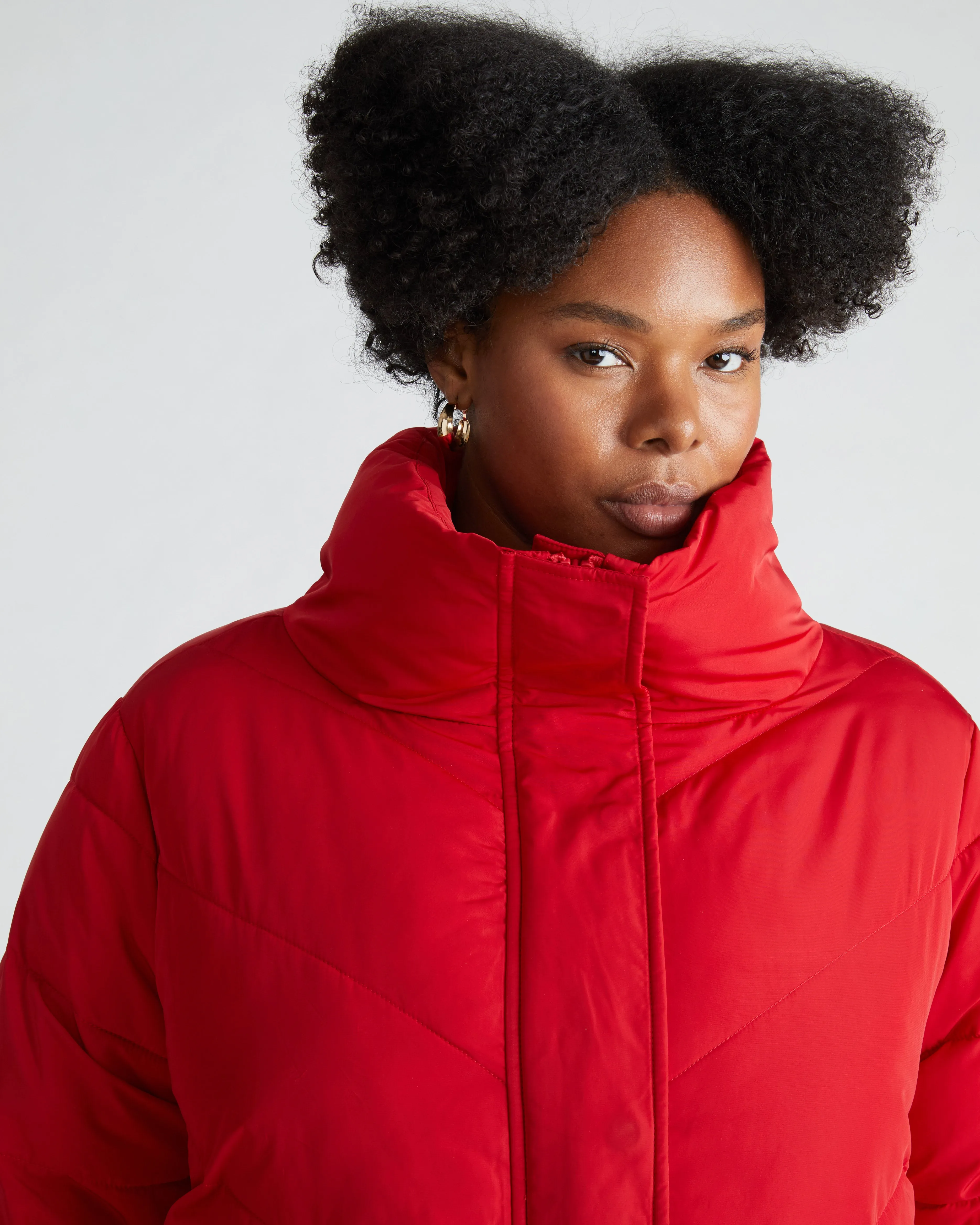 Pisco Puffer - New York Red sold by Universal Standard product image thumbnail 2