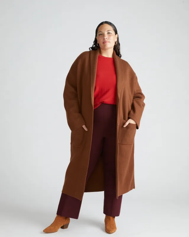 Sylvia Sweater Coat - Foie Gras sold by Universal Standard