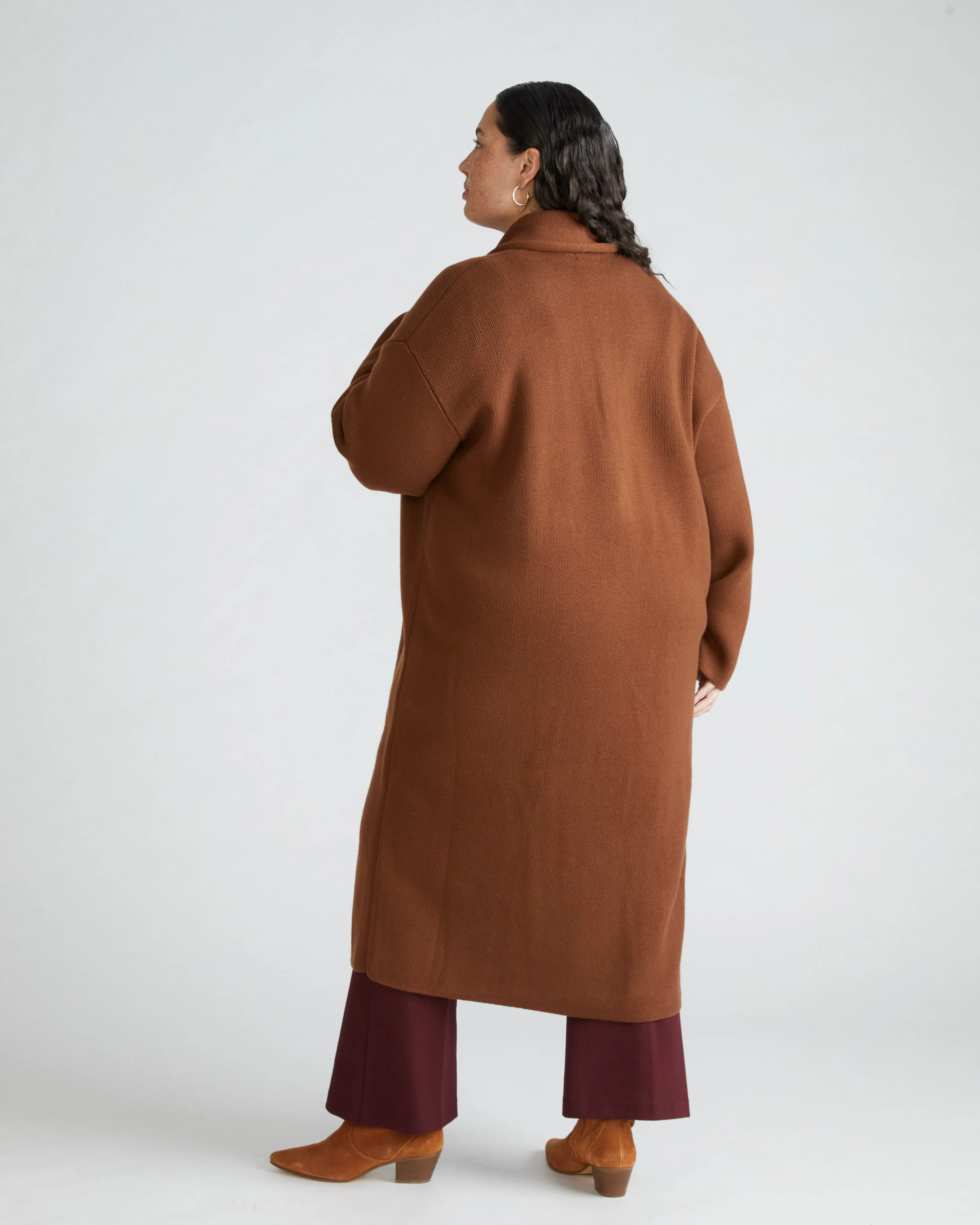 Sylvia Sweater Coat - Foie Gras sold by Universal Standard product image thumbnail 3
