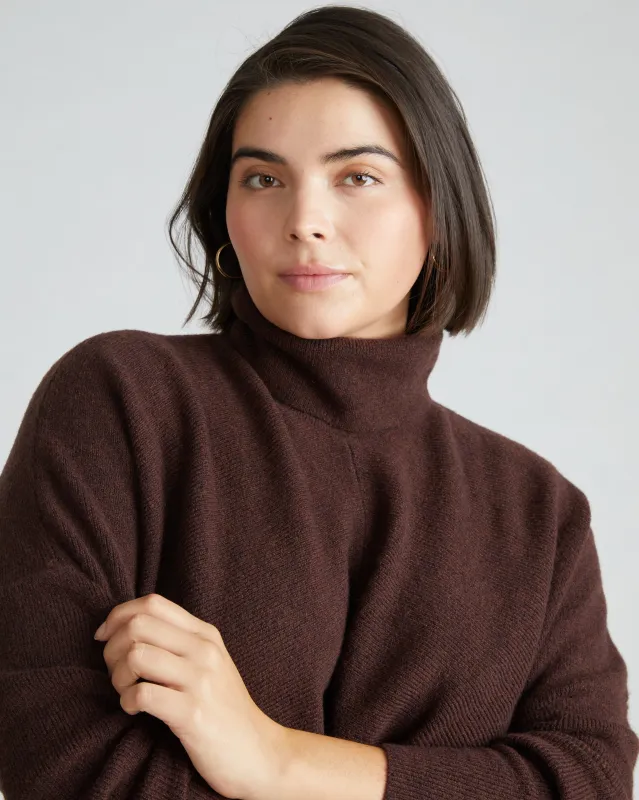 Chevron Eco Blanket Sweater - Fallen Leaves sold by Universal Standard