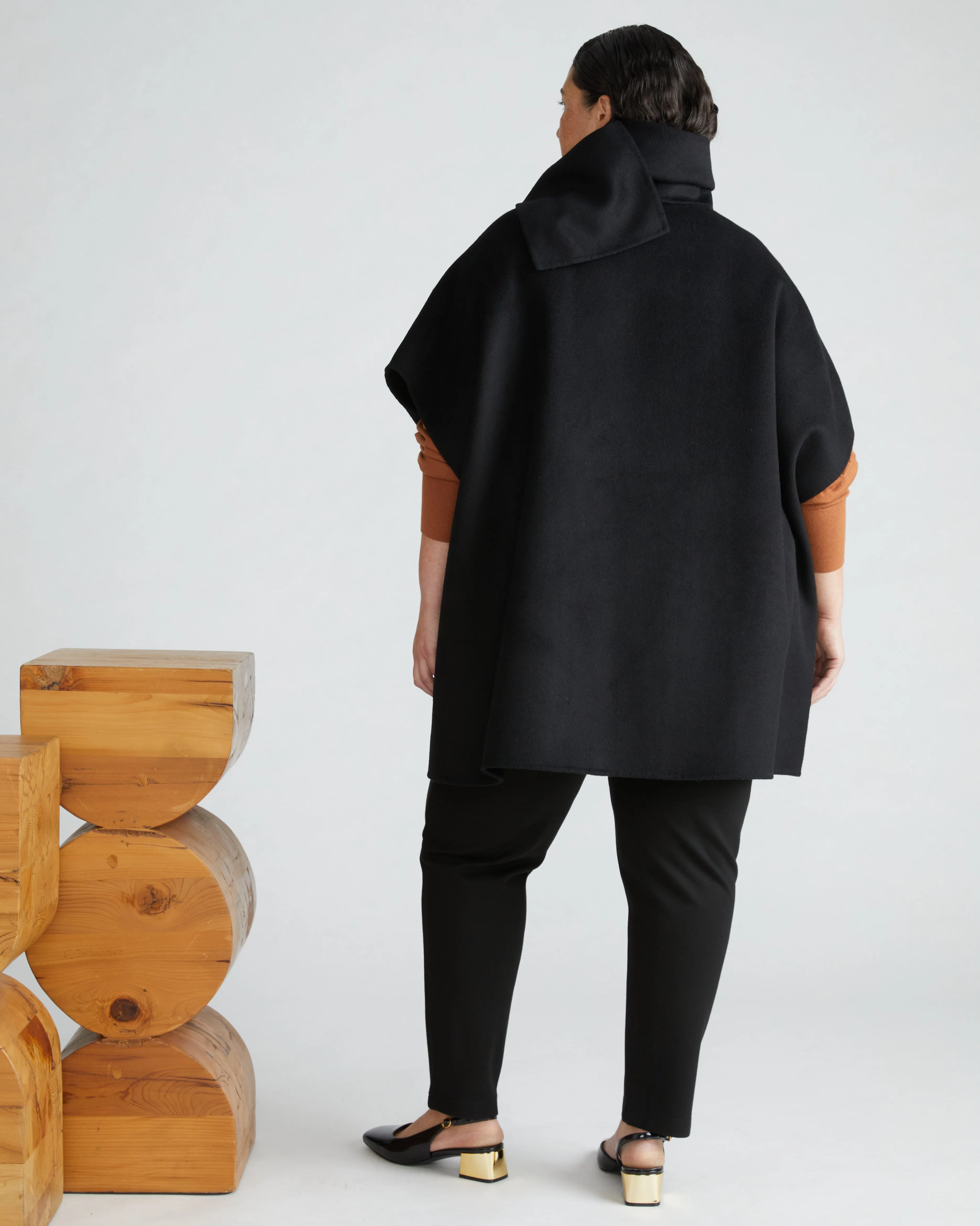 Tilda Cape - Black sold by Universal Standard product image thumbnail 2