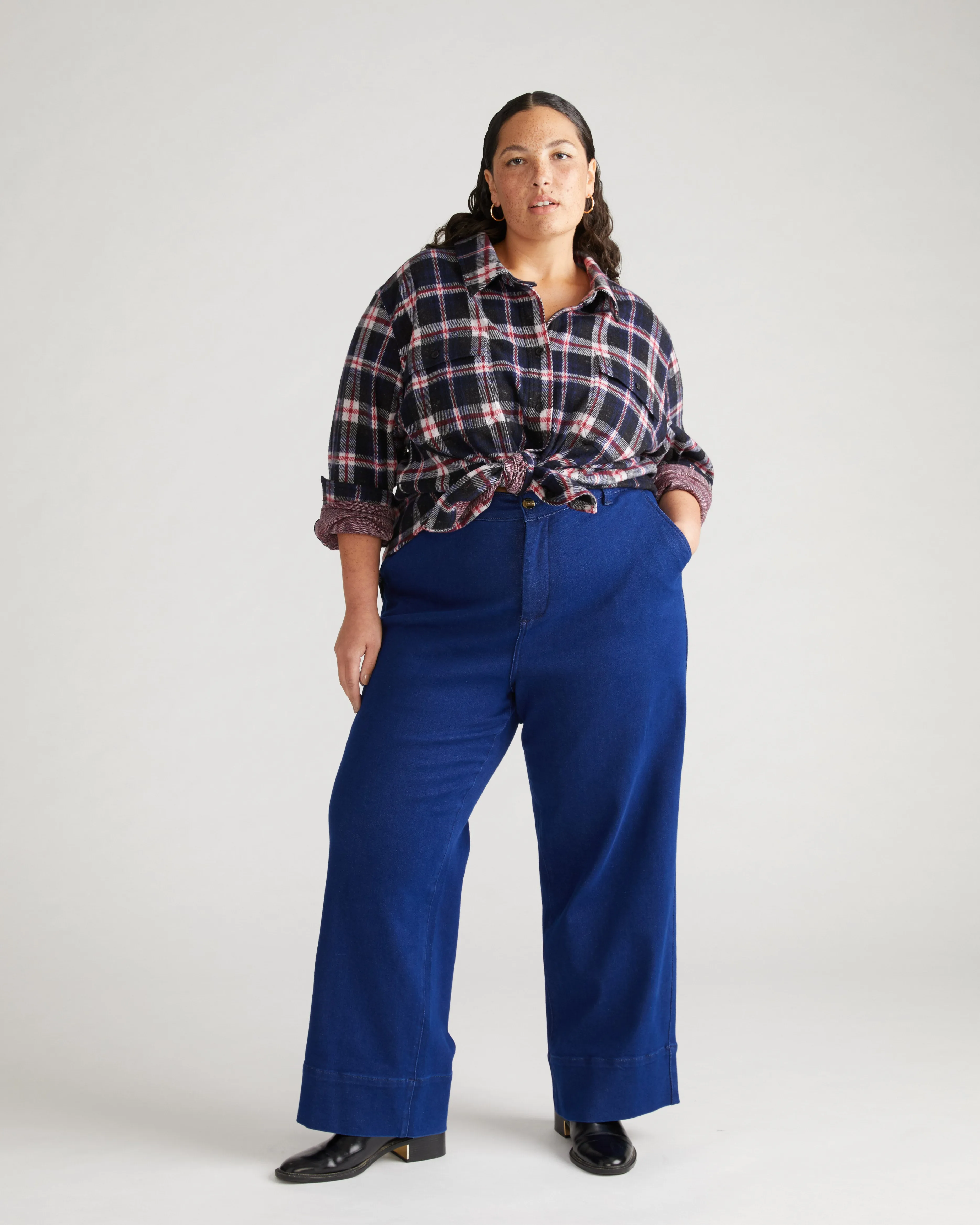 Maine Stretch Flannel Shirt - Heritage Plaid sold by Universal Standard product image thumbnail 2