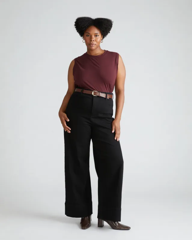 Patti Muscle Tank - Black Cherry sold by Universal Standard