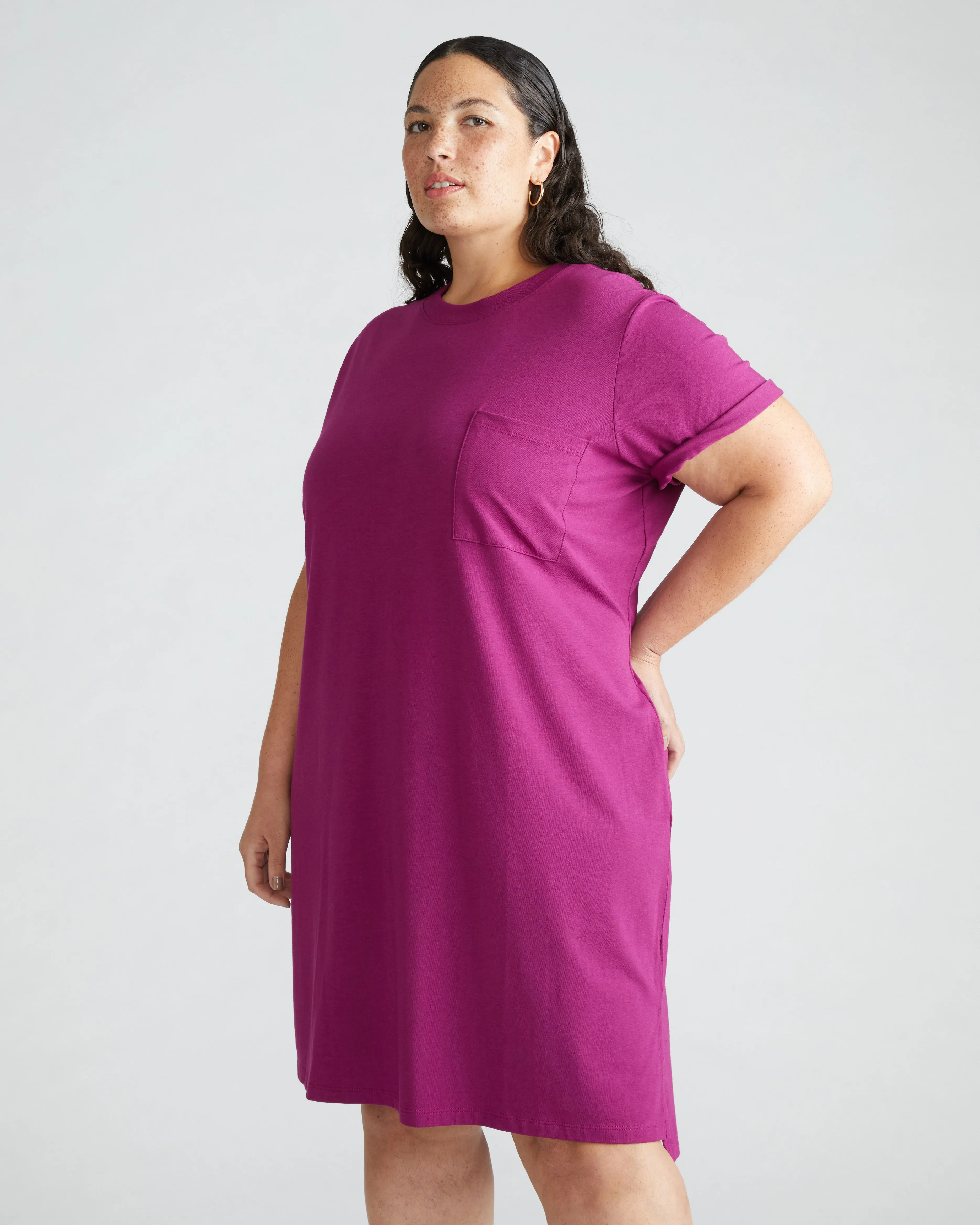 Garcon Tee Dress - Rothko Purple sold by Universal Standard product image thumbnail 3