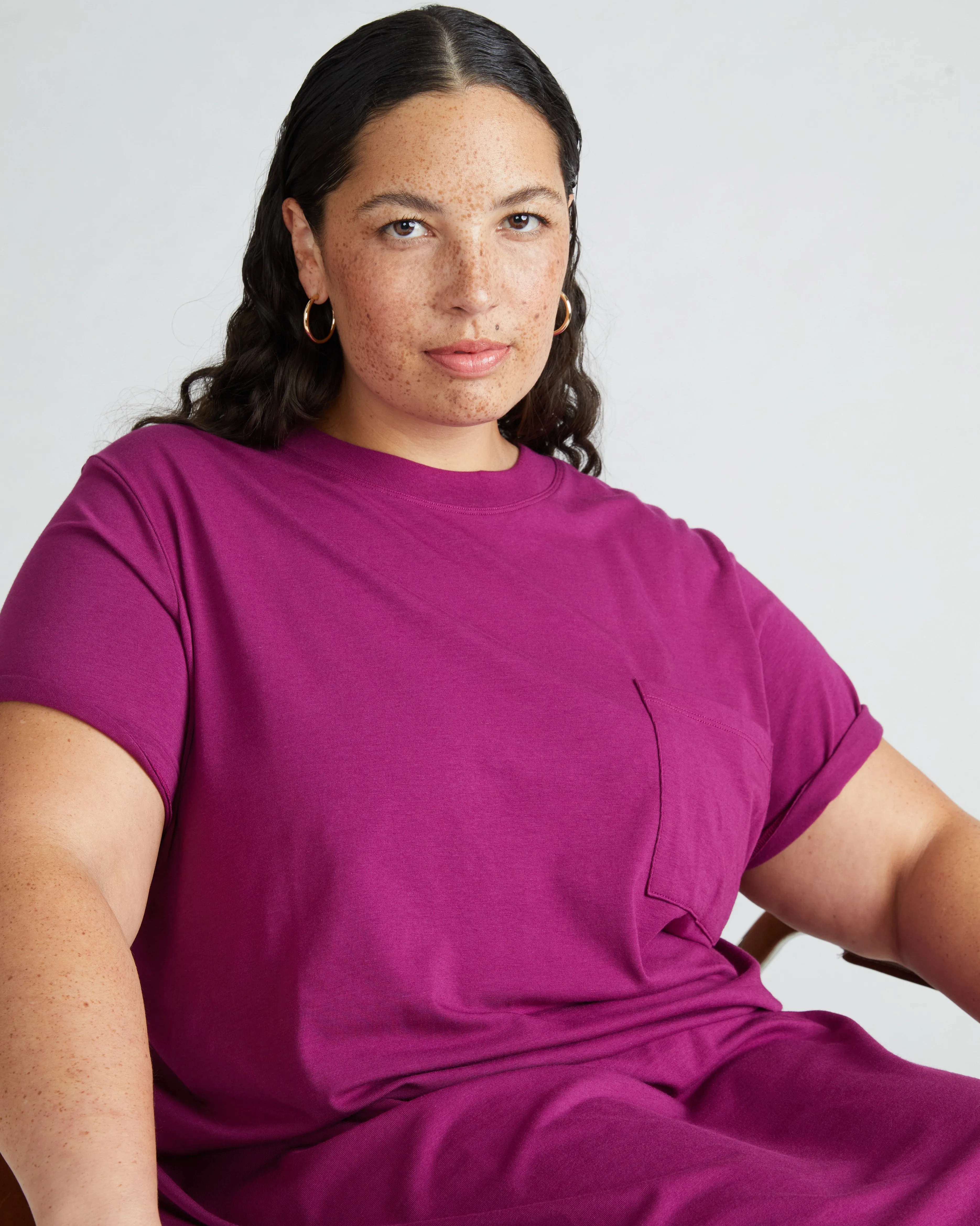Garcon Tee Dress - Rothko Purple sold by Universal Standard product image thumbnail 2