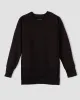Fiona Side Slit Sweatshirt - Black sold by Universal Standard