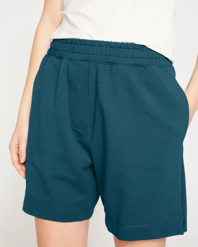 Hayes Sweatshorts - Deep Sea sold by Universal Standard