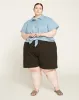 Hayes Sweatshorts - Black sold by Universal Standard