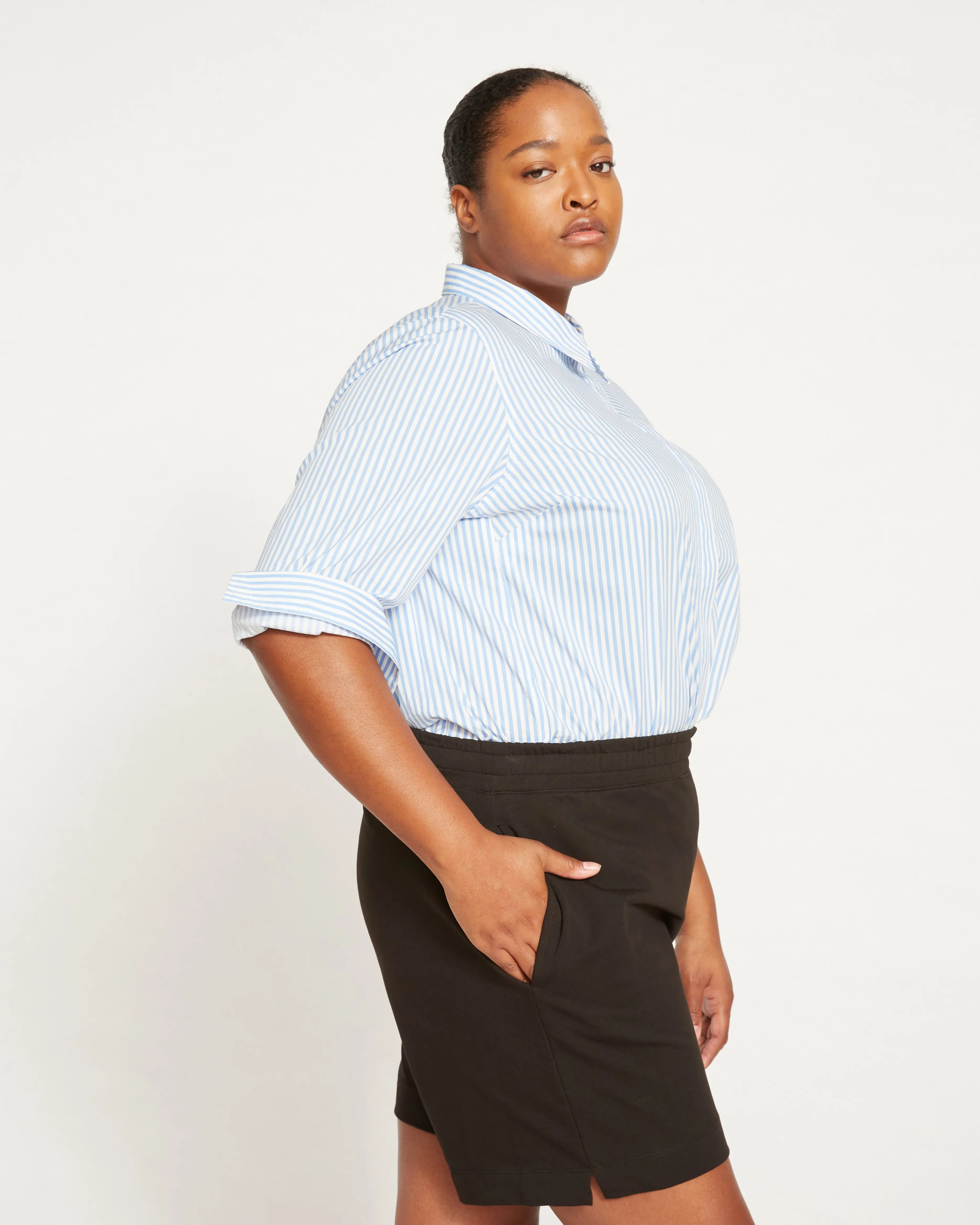 Hayes Sweatshorts - Black sold by Universal Standard product image thumbnail 3