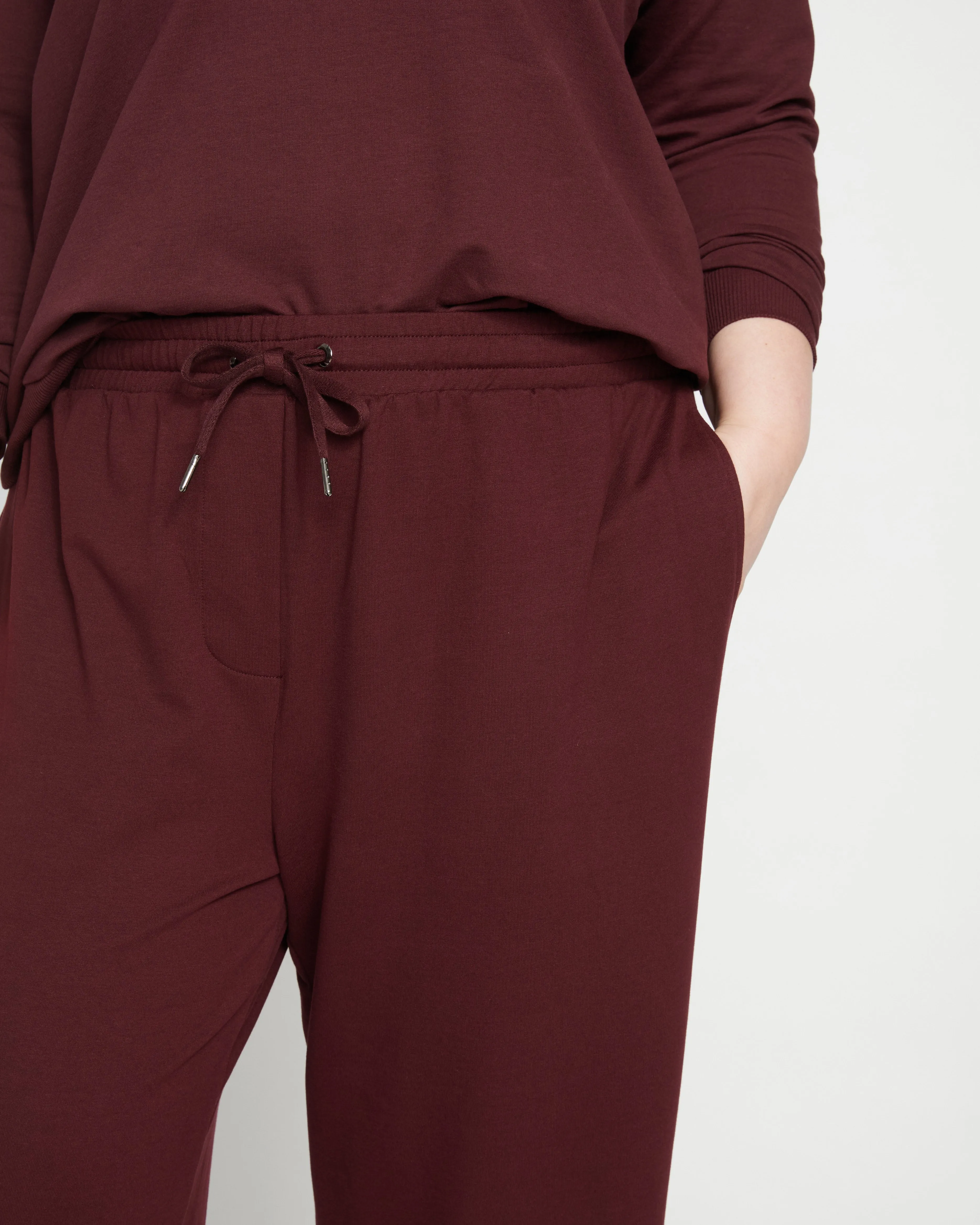 Highbridge Sweatpants - Black Cherry sold by Universal Standard product image thumbnail 2