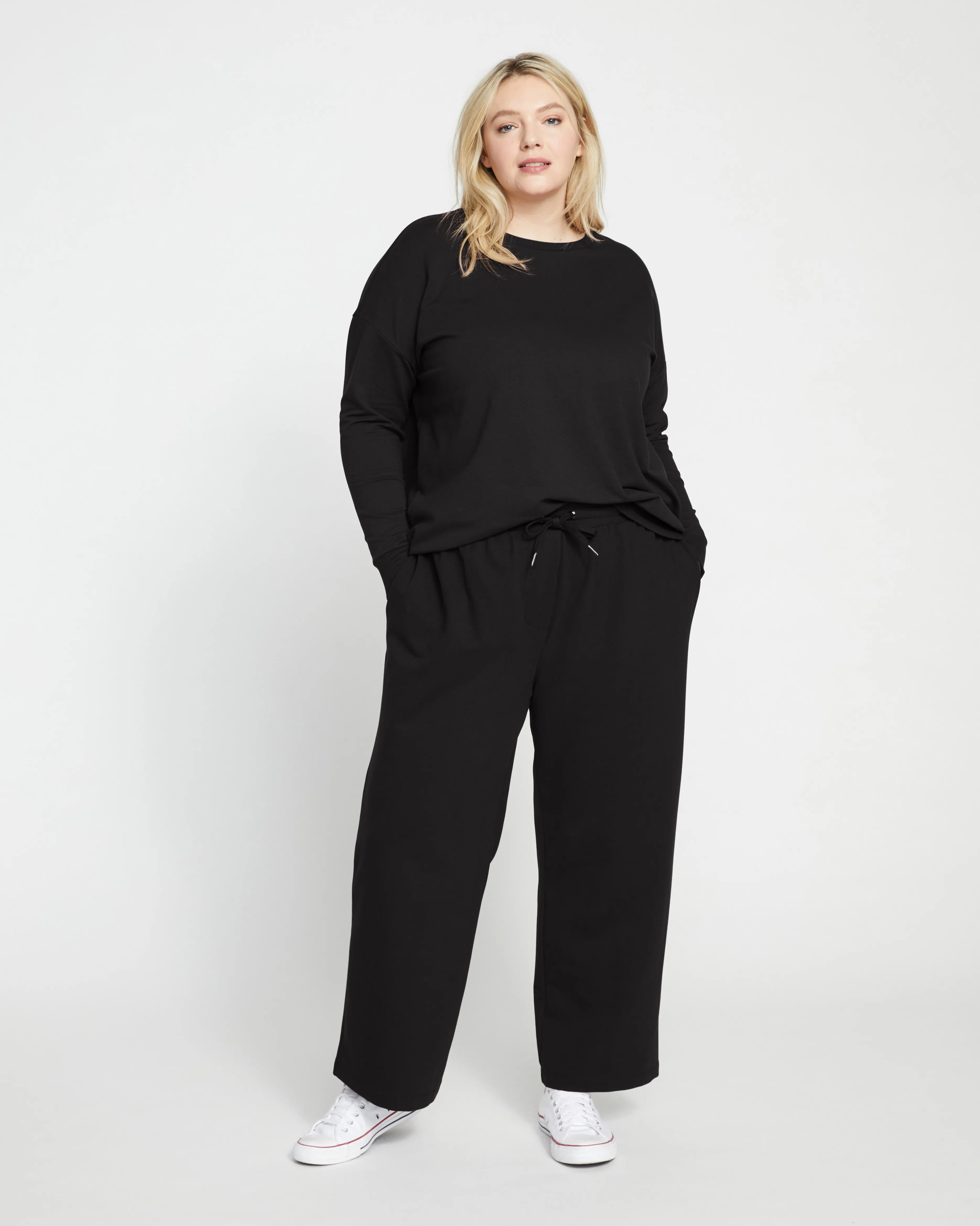 Highbridge Sweatpants - Black sold by Universal Standard