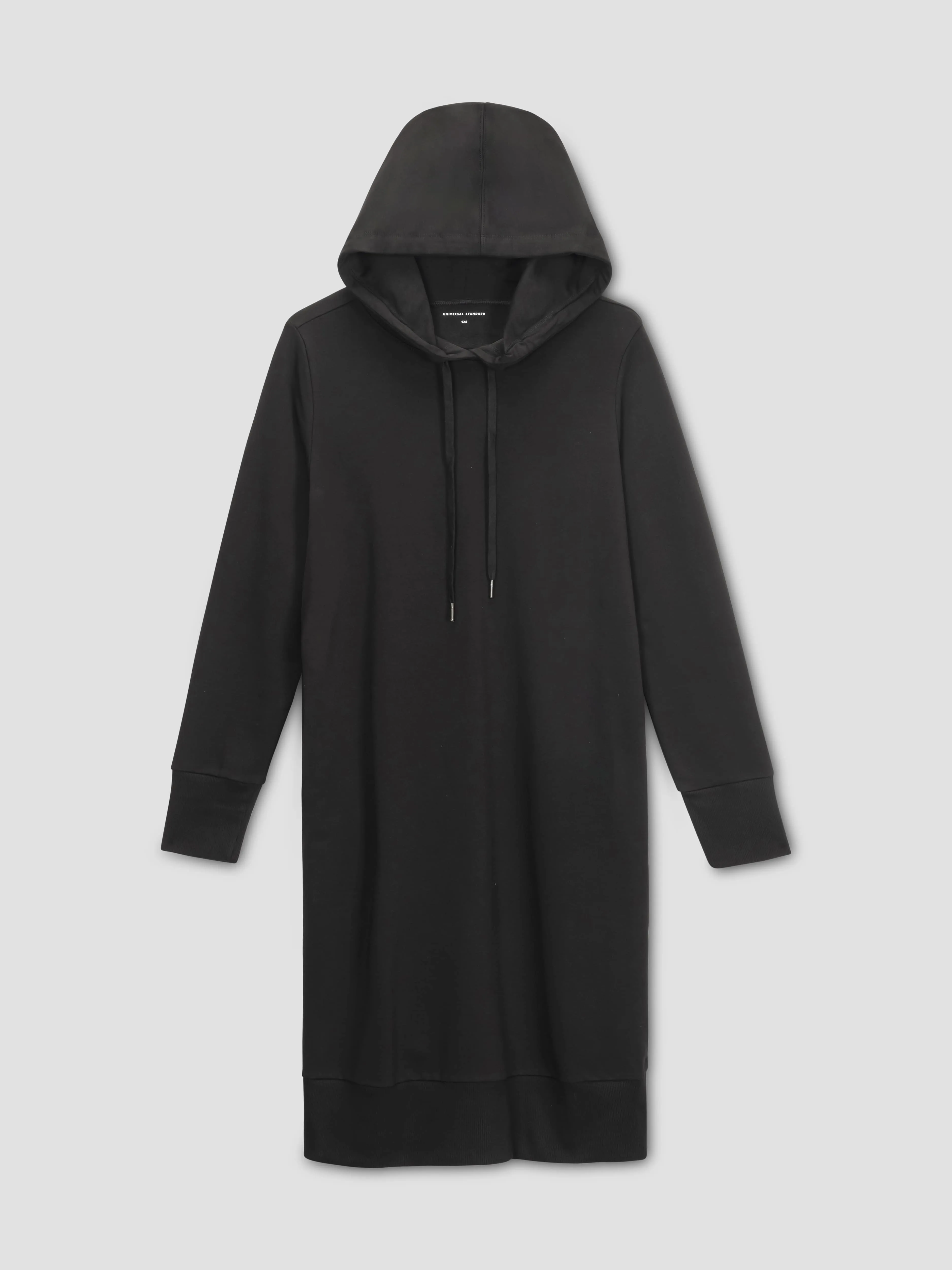 Bree Hooded Sweatshirt Dress - Black sold by Universal Standard product image thumbnail 3