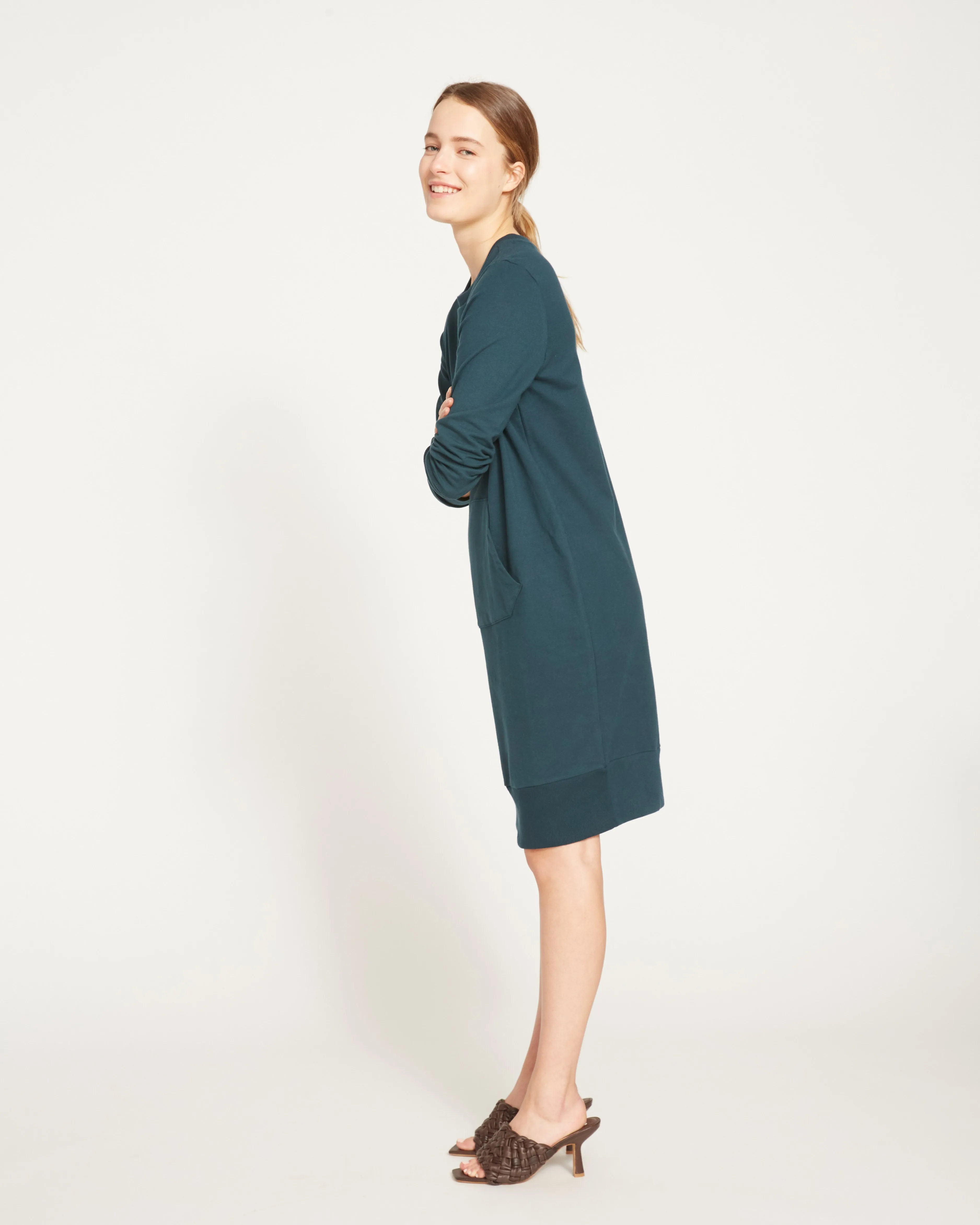 Bree Sweatshirt Dress - Deep Sea sold by Universal Standard product image thumbnail 4