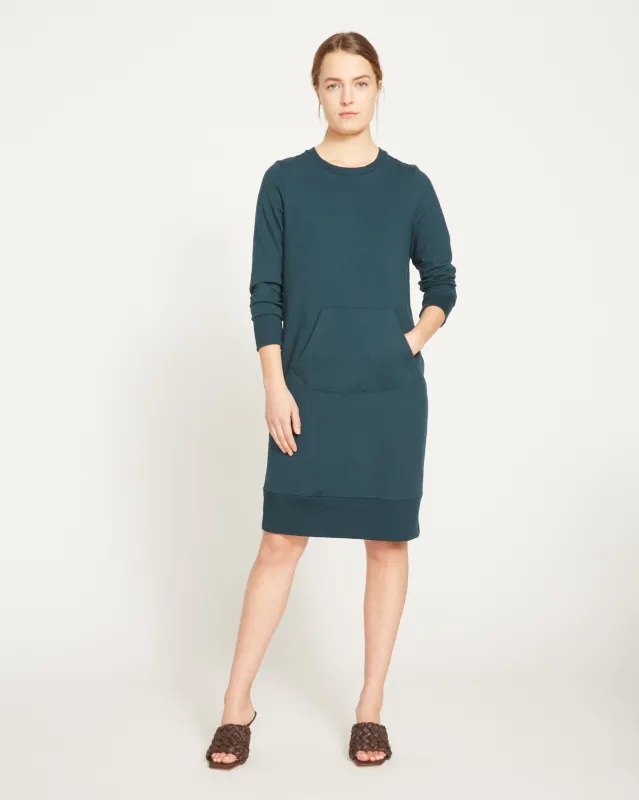 Bree Sweatshirt Dress - Deep Sea sold by Universal Standard