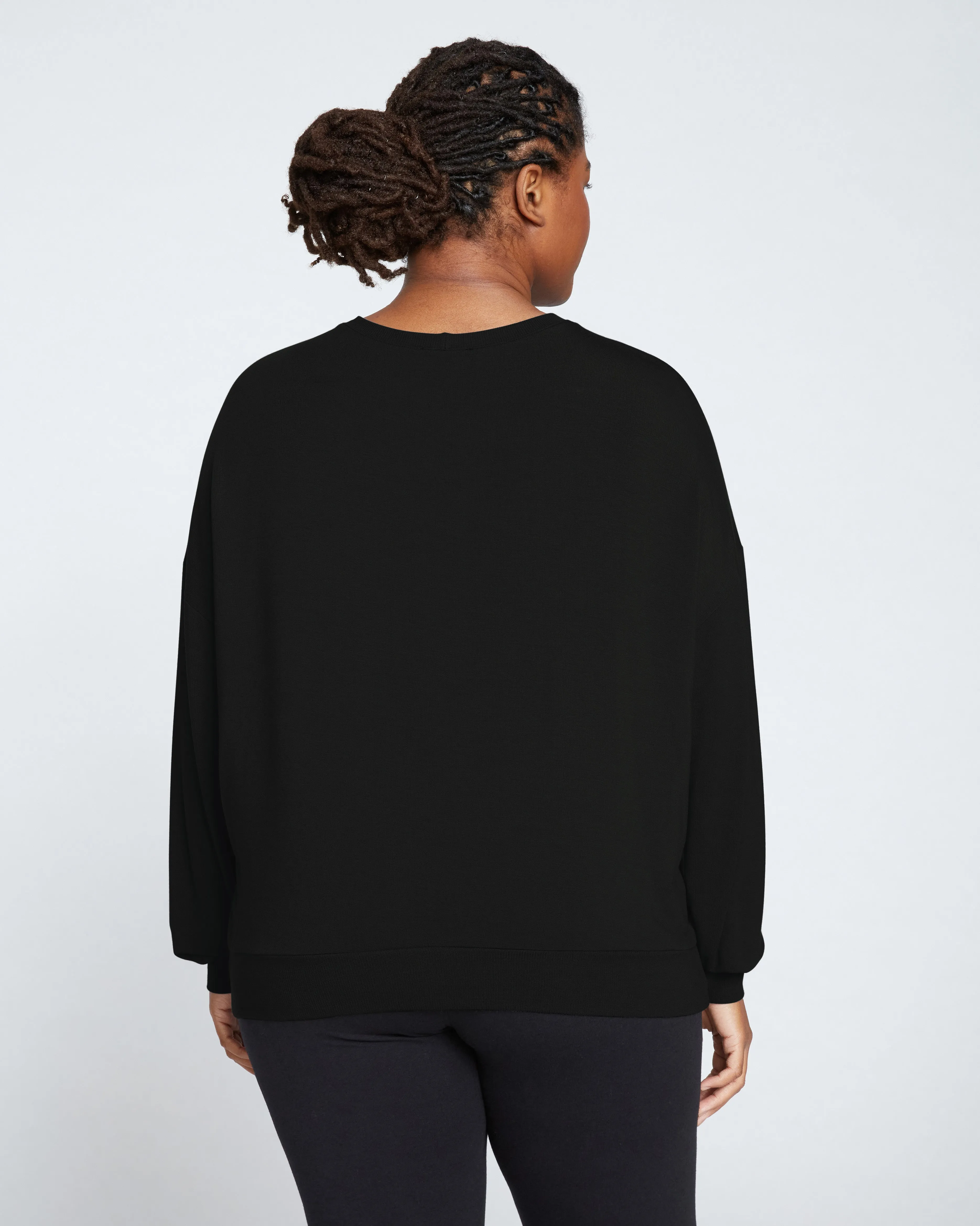 Lauren Classic Sweatshirt - Black sold by Universal Standard product image thumbnail 4
