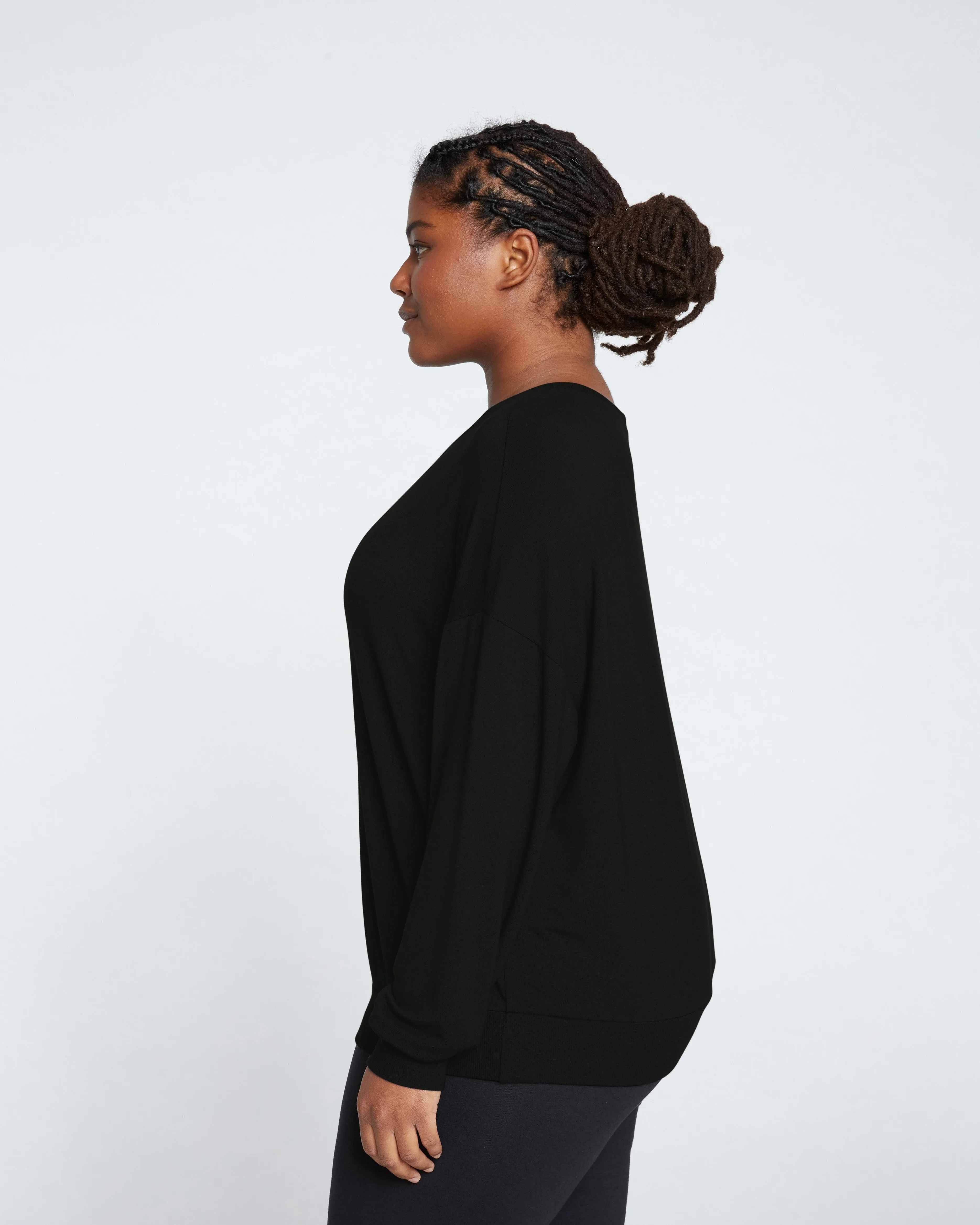 Lauren Classic Sweatshirt - Black sold by Universal Standard product image thumbnail 3